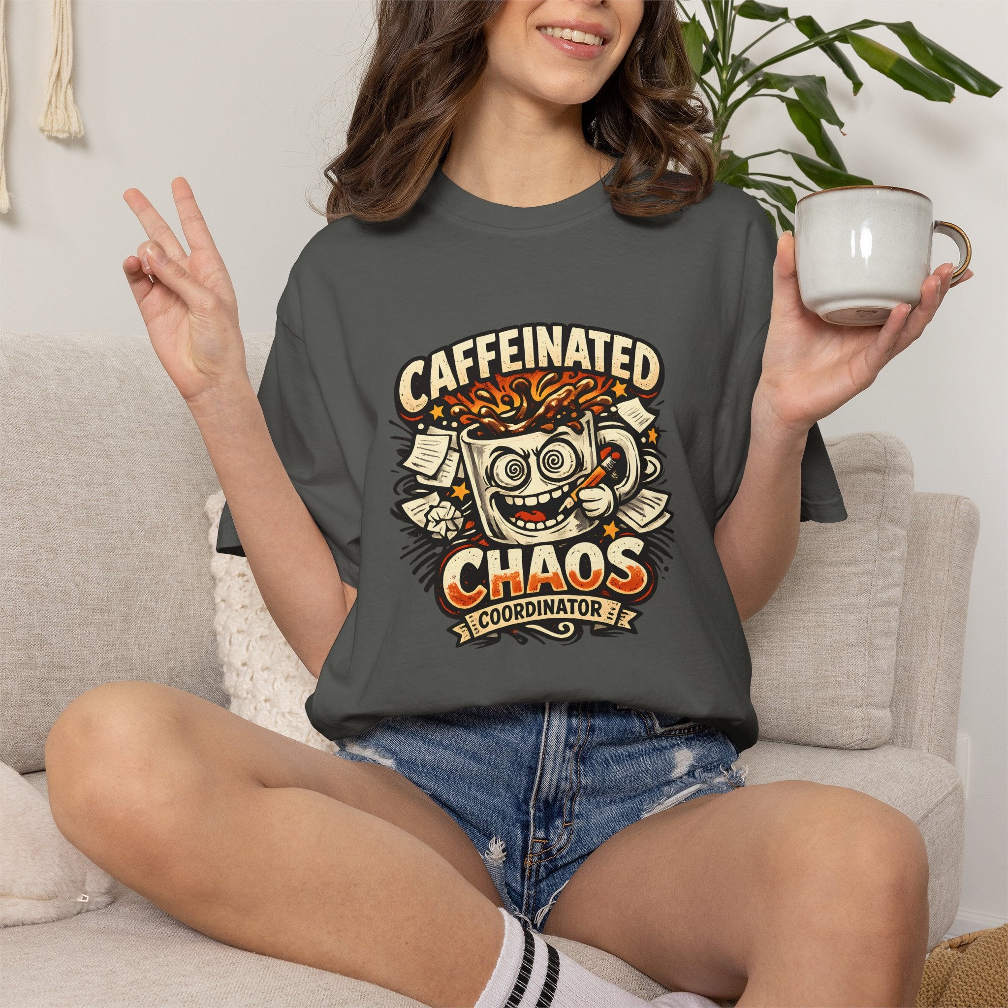 Caffeinated Chaos Coordinator T-Shirt