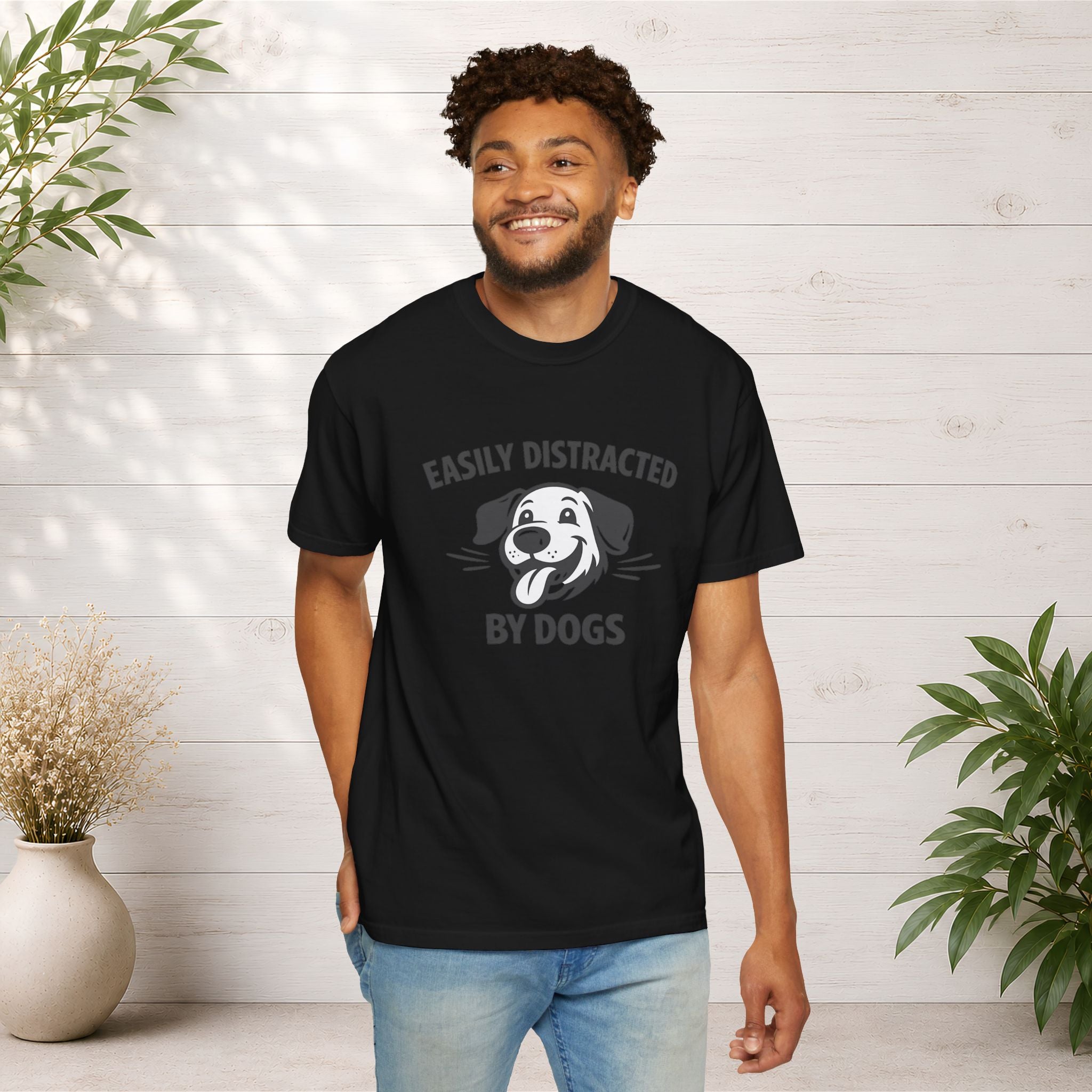 Easily Distracted By Dogs T-Shirt