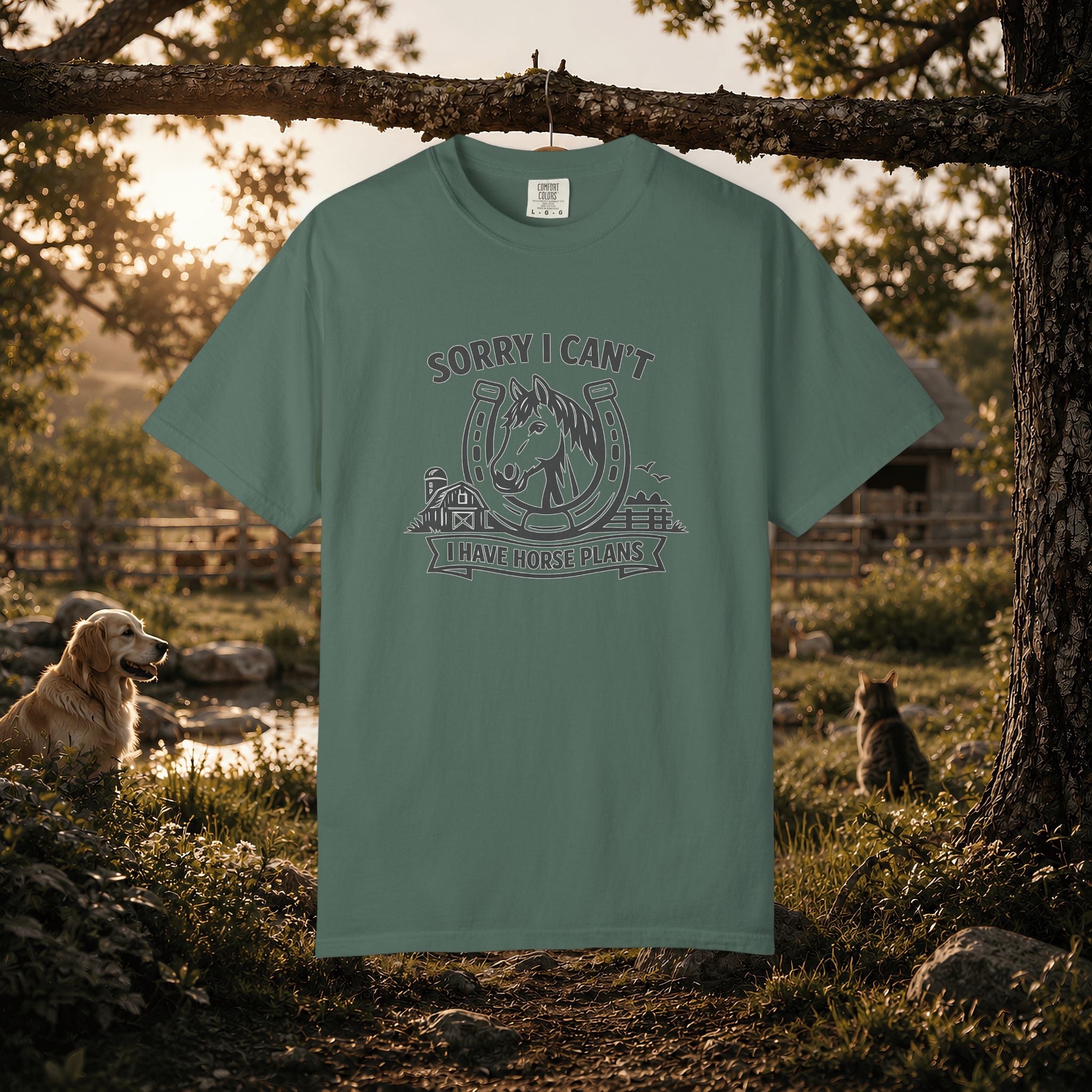 Sorry I Can't I Have Horse Plans T-Shirt