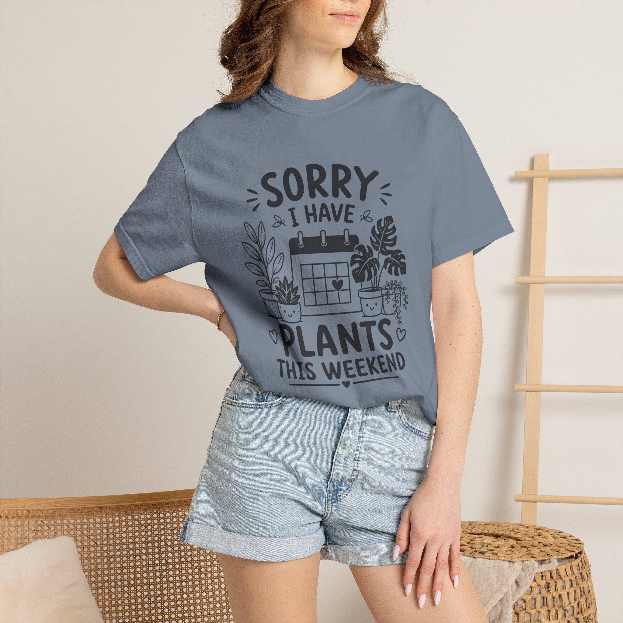 Sorry I Have Plants This Weekend T-Shirt — Funny Plant Lover Tee