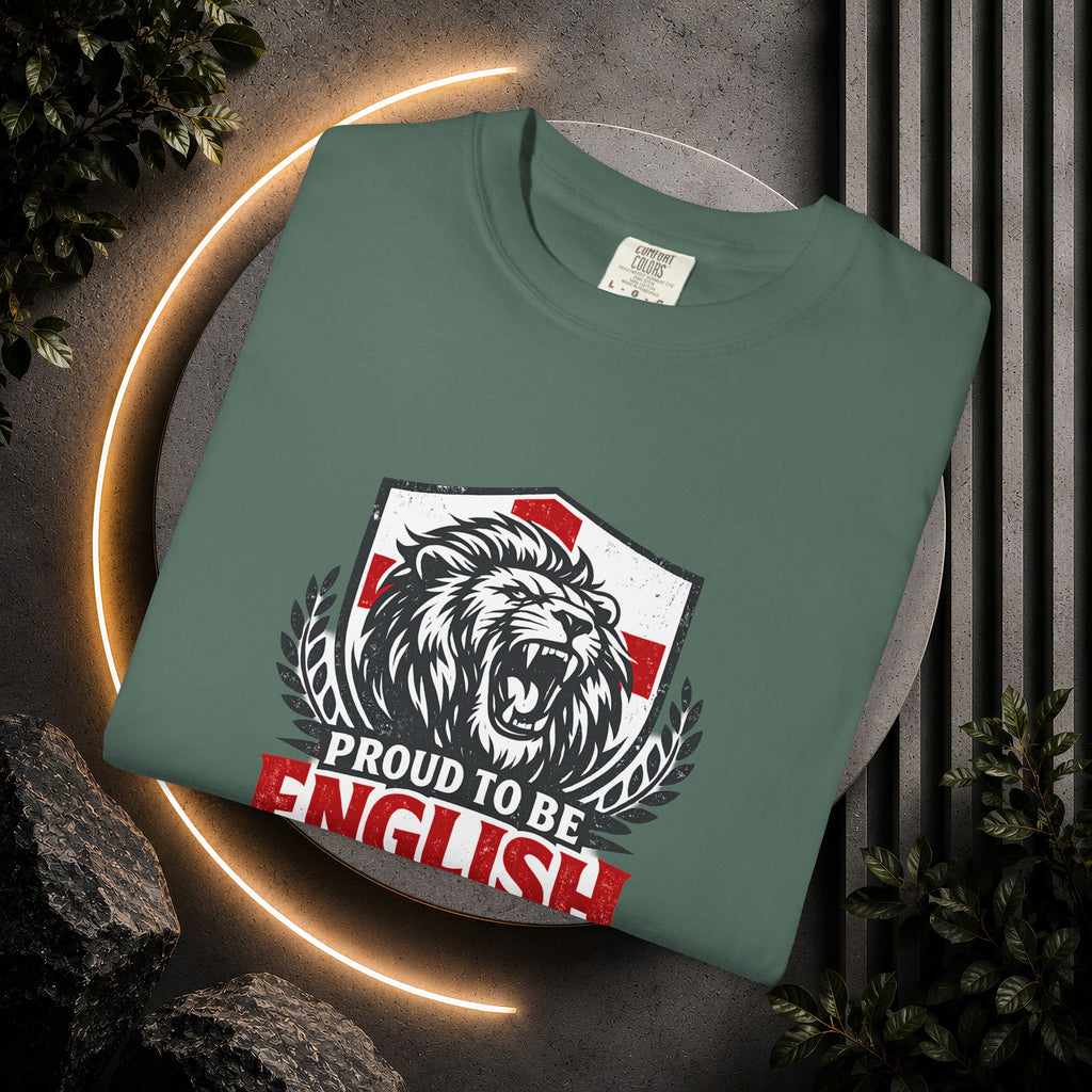 Proud to Be English T-Shirt — Lion Crest Tee