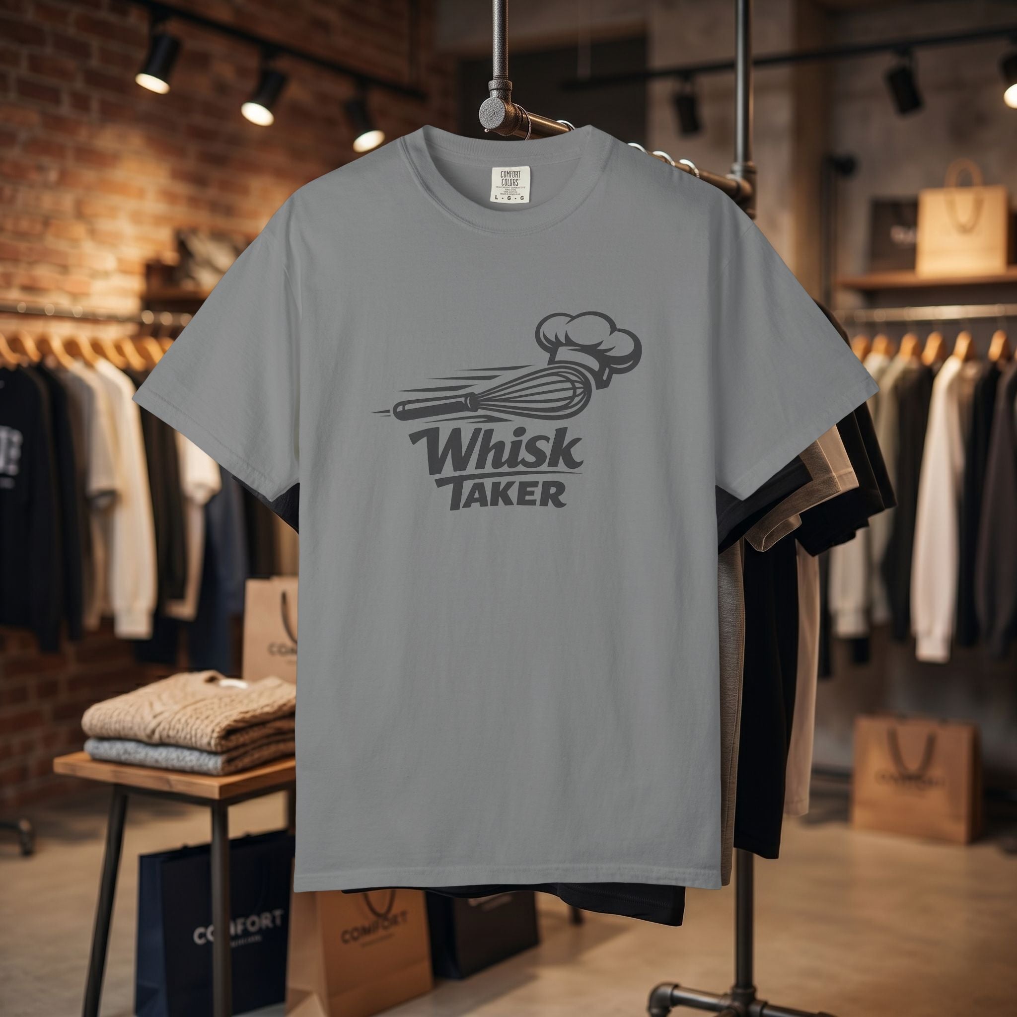 Whisk Taker T-Shirt — Funny Chef Baking Tee