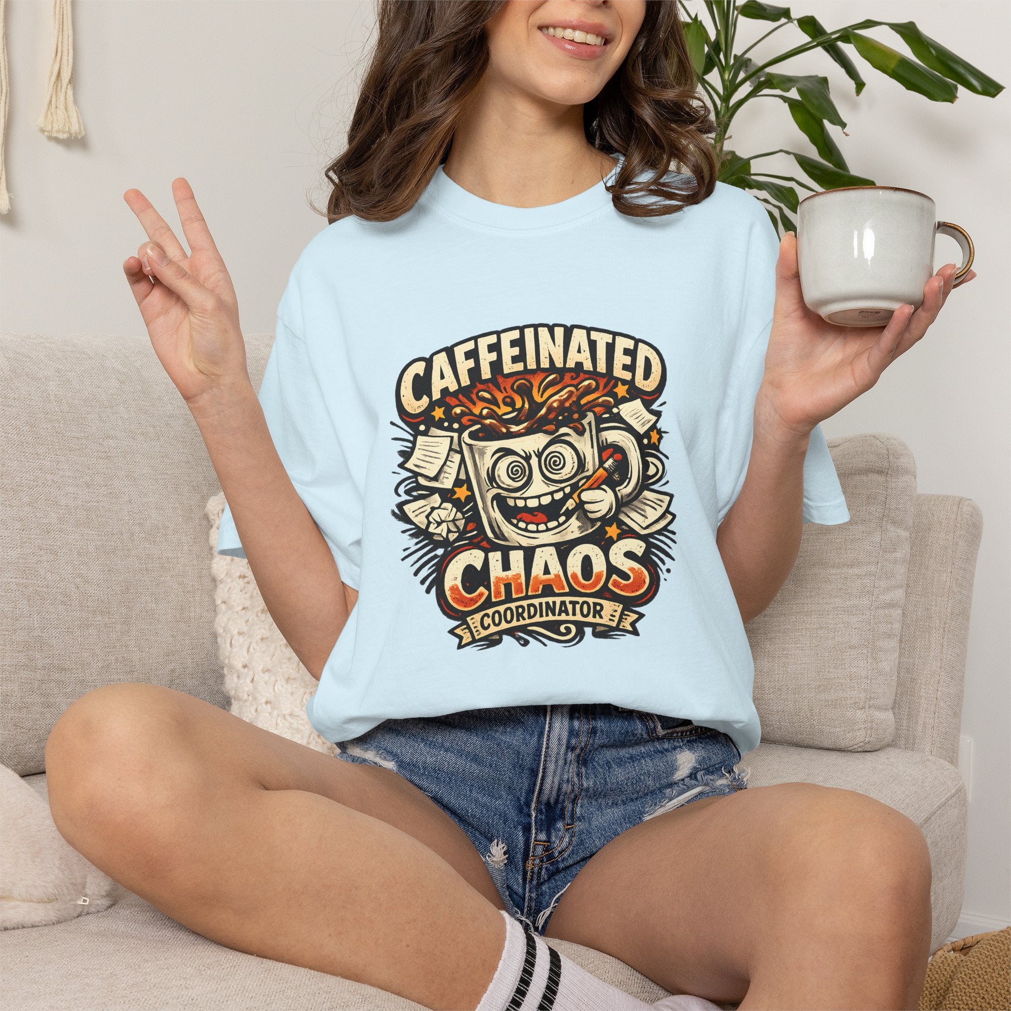 Caffeinated Chaos Coordinator T-Shirt