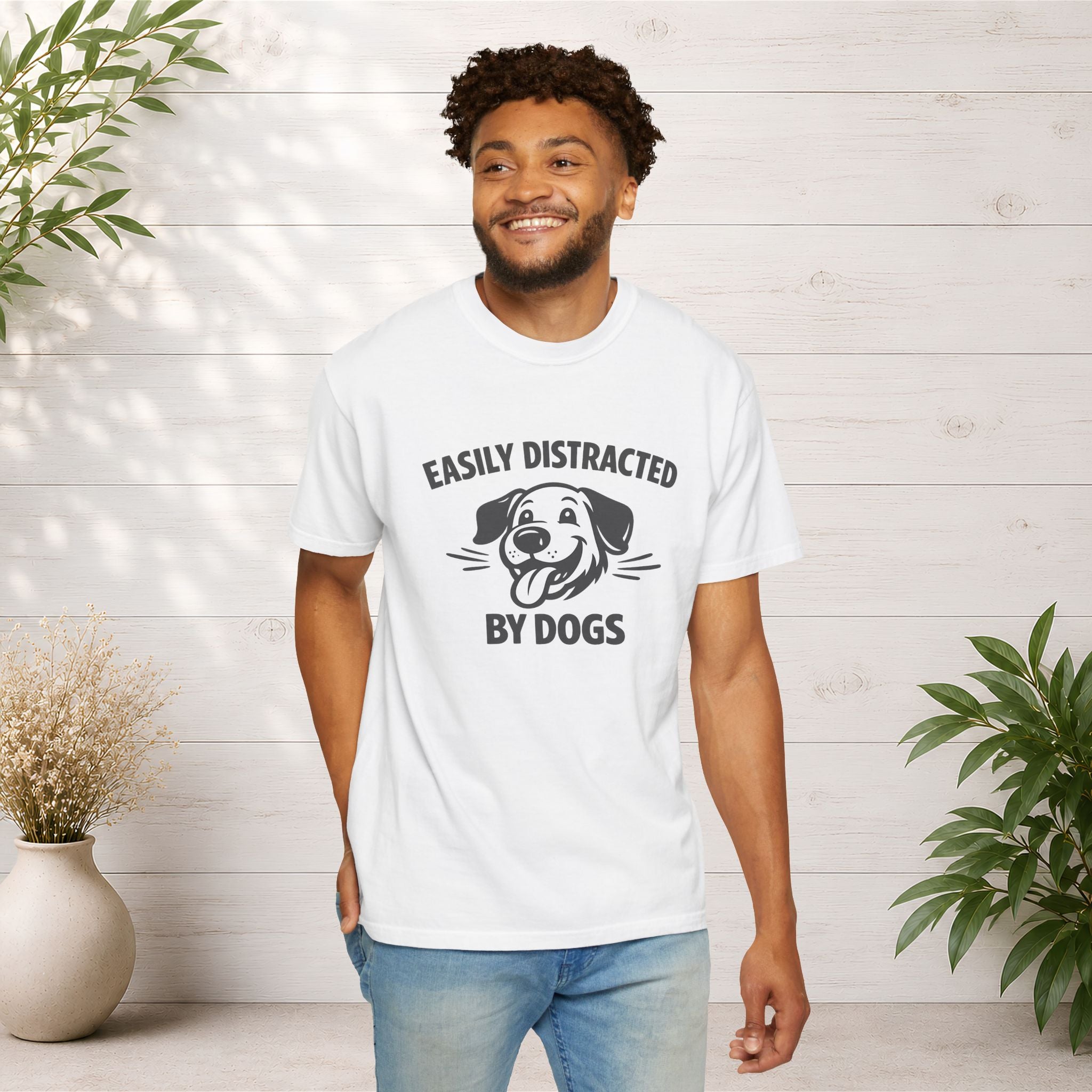 Easily Distracted By Dogs T-Shirt
