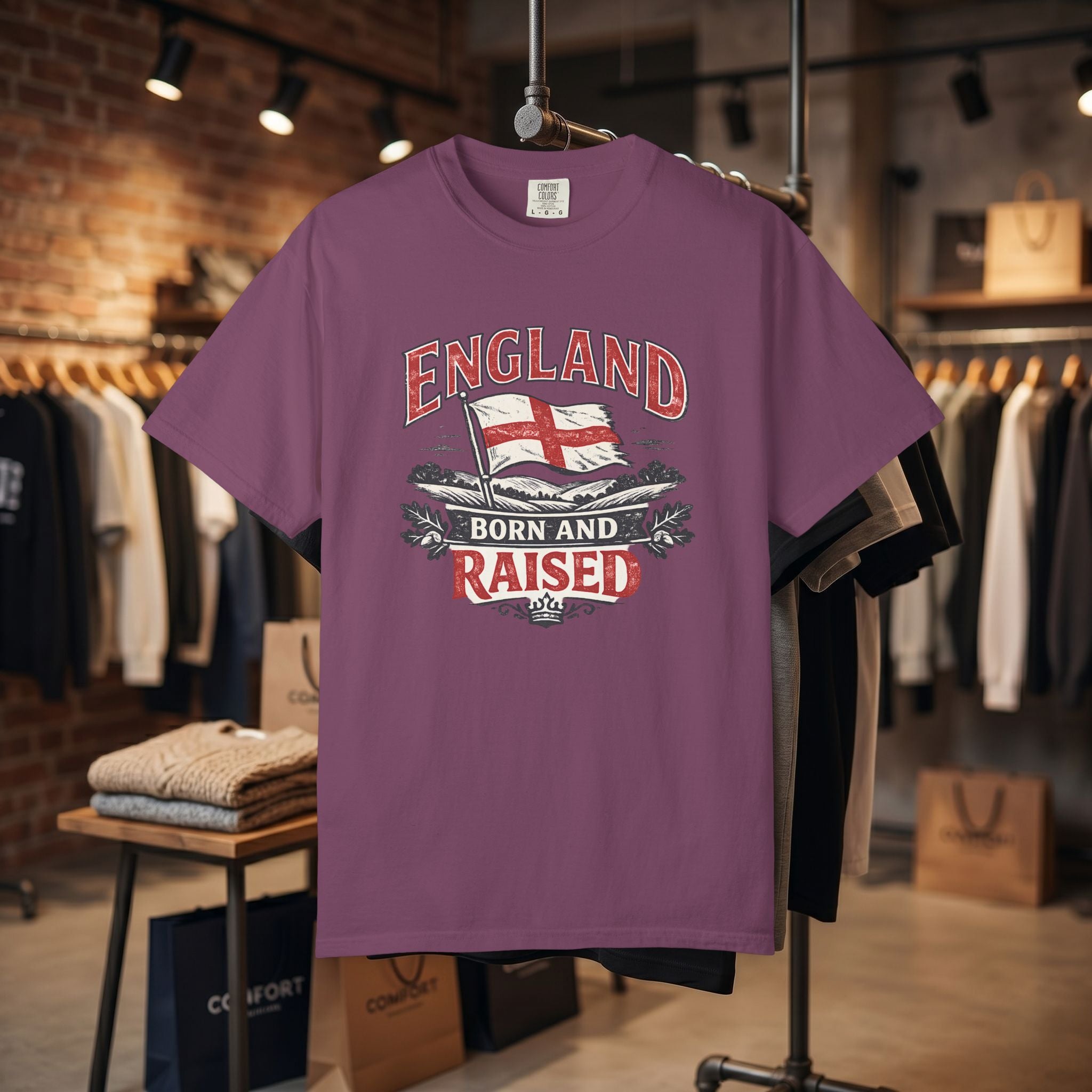 England Born and Raised T-Shirt