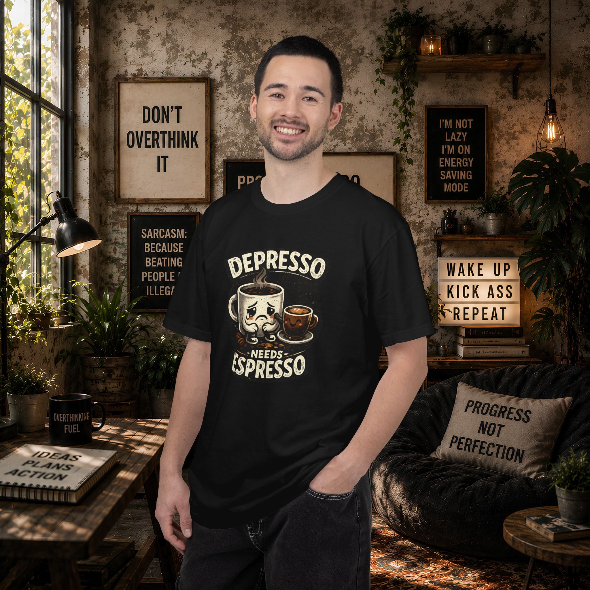Depresso Needs Espresso T-Shirt