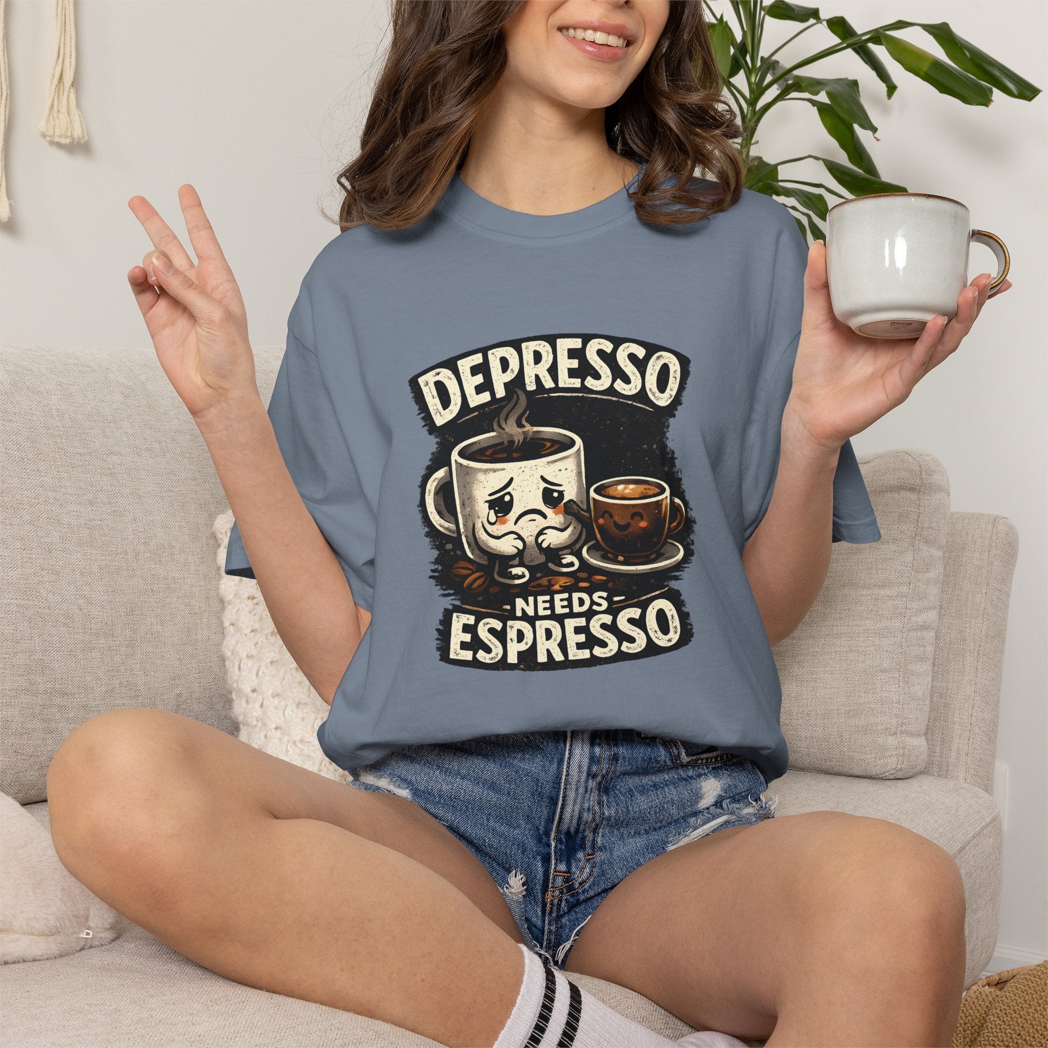 Depresso Needs Espresso T-Shirt