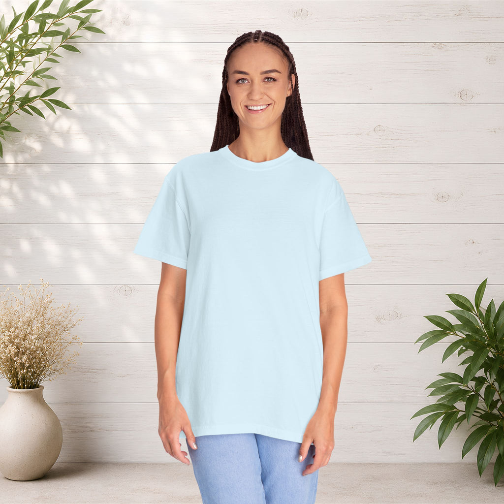 Custom Image Back T-Shirt - Add Your Own Image