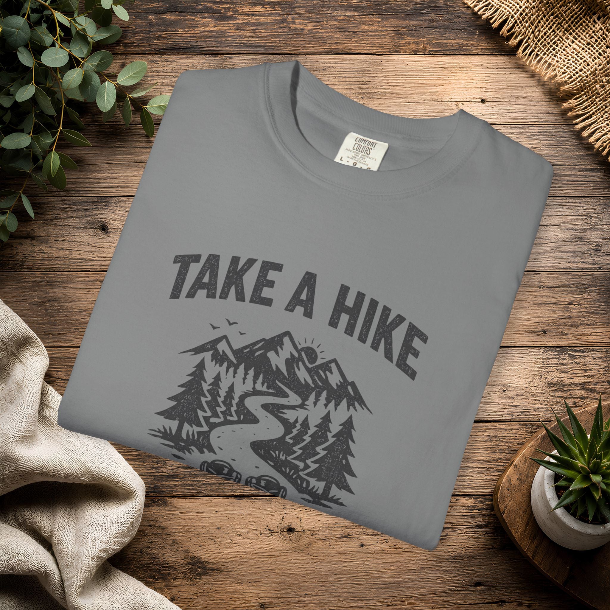 Take a Hike T-Shirt — Vintage Hiking Graphic Tee