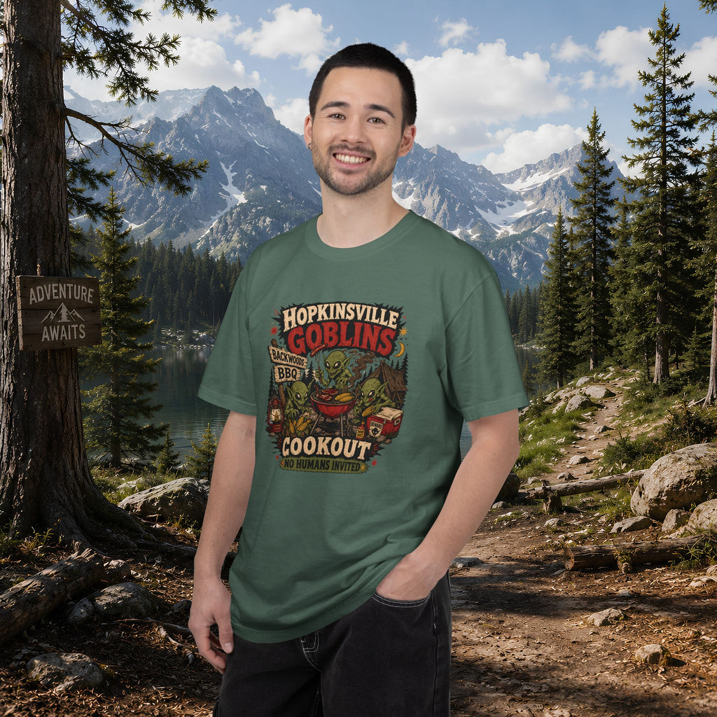 Hopkinsville Goblins Cookout T-Shirt — Funny BBQ Festival Tee