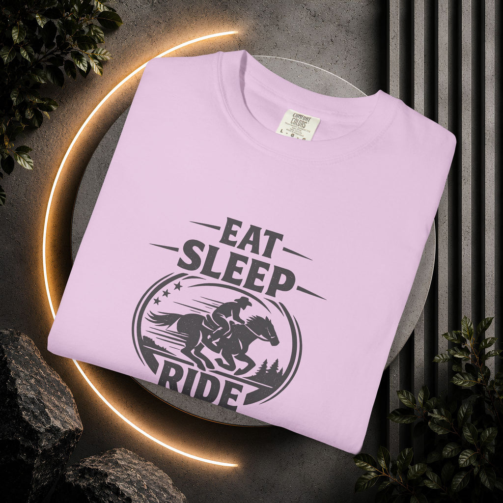 Eat Sleep Ride Repeat T-Shirt — Horse Rider Graphic Tee