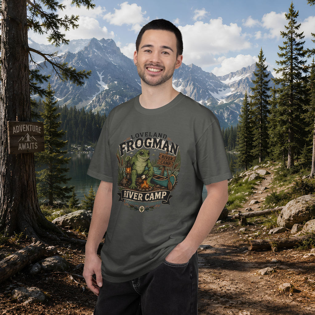 Loveland Frogman River Camp T-Shirt — Outdoor Graphic Tee