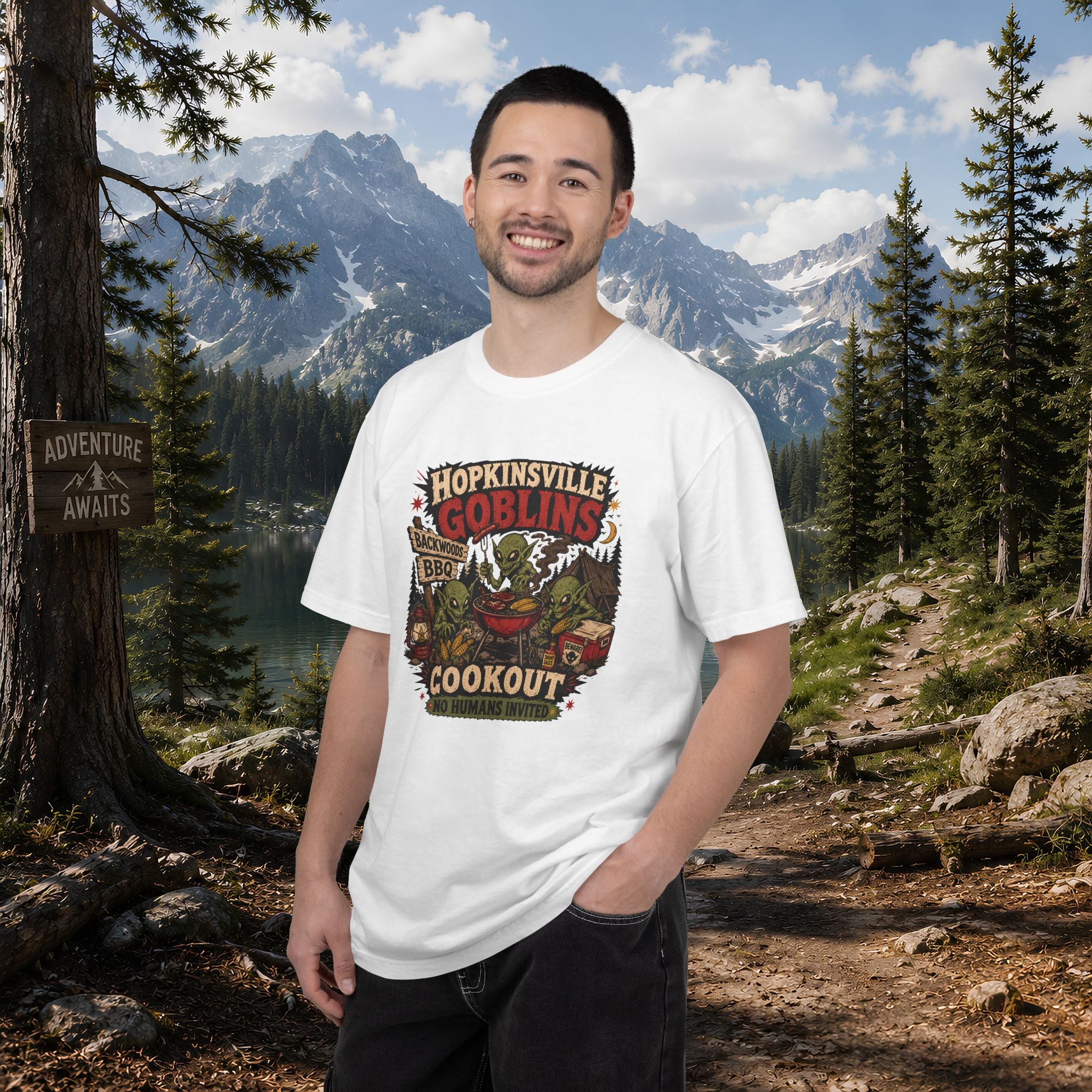 Hopkinsville Goblins Cookout T-Shirt — Funny BBQ Festival Tee