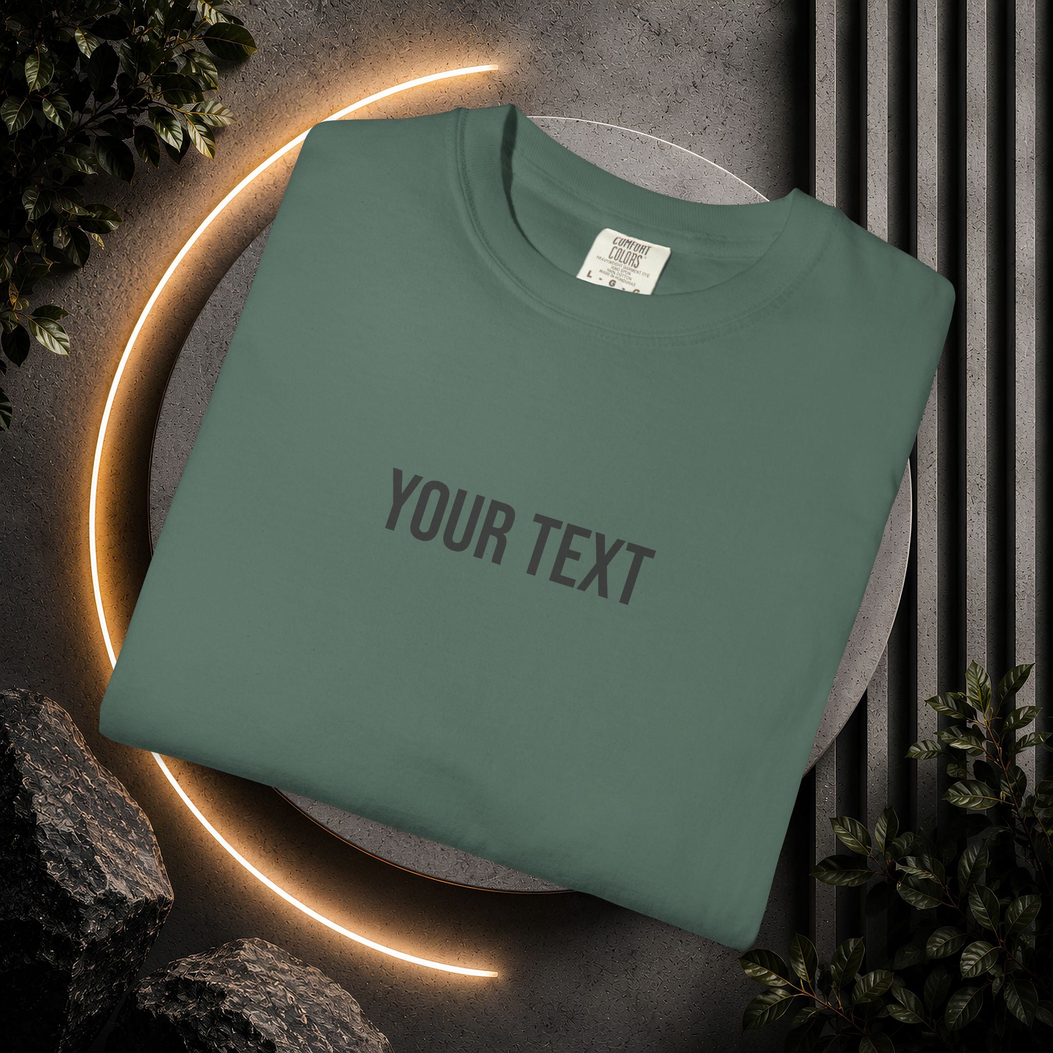Custom Text T-Shirt — Personalized Text Tee