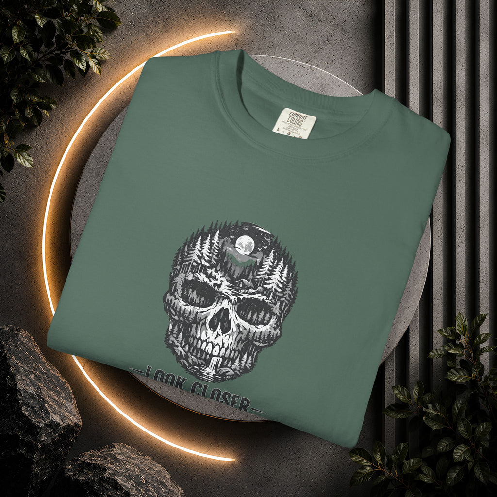 Skull Forest 'Look Closer' Graphic T-Shirt