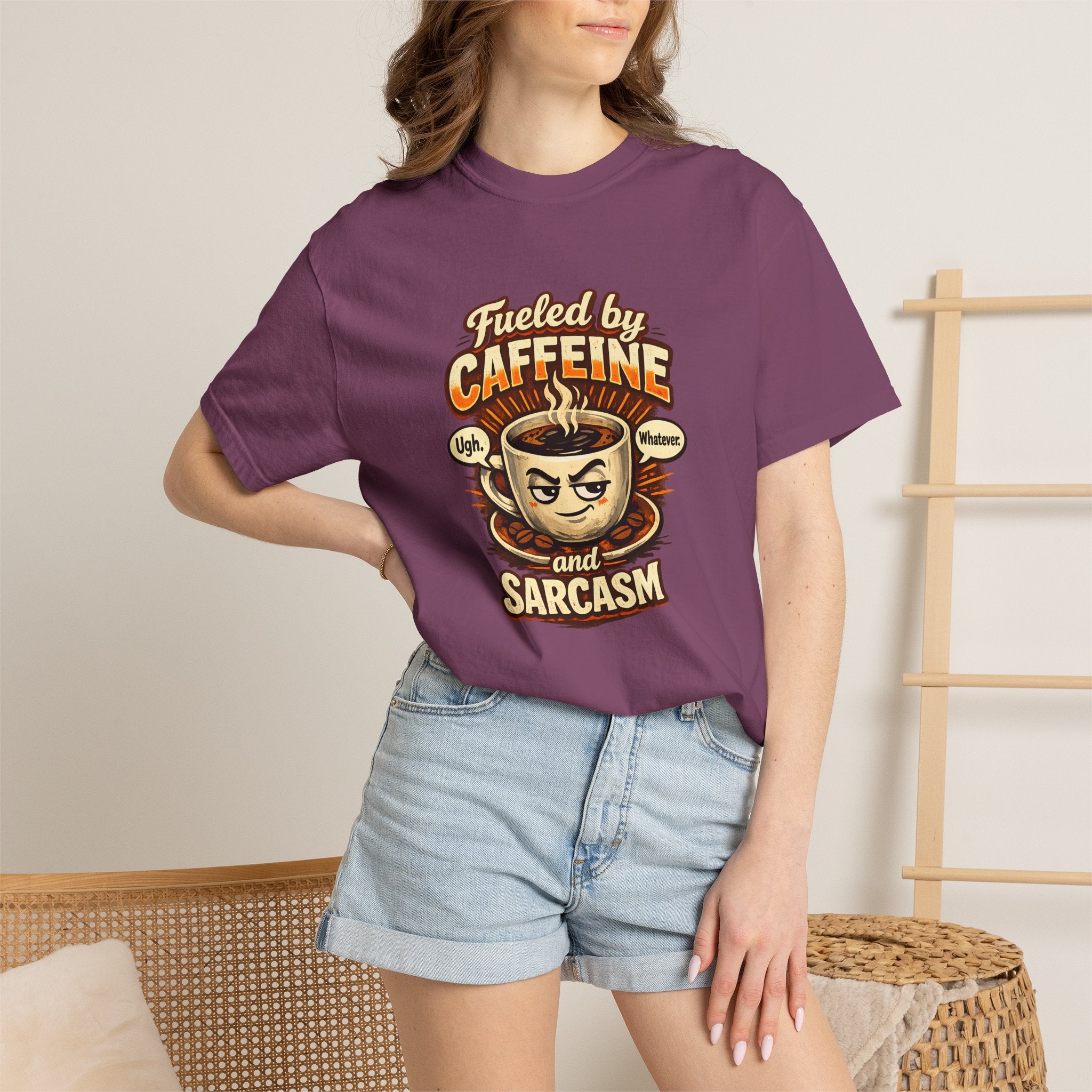 Fueled by Caffeine and Sarcasm T-Shirt