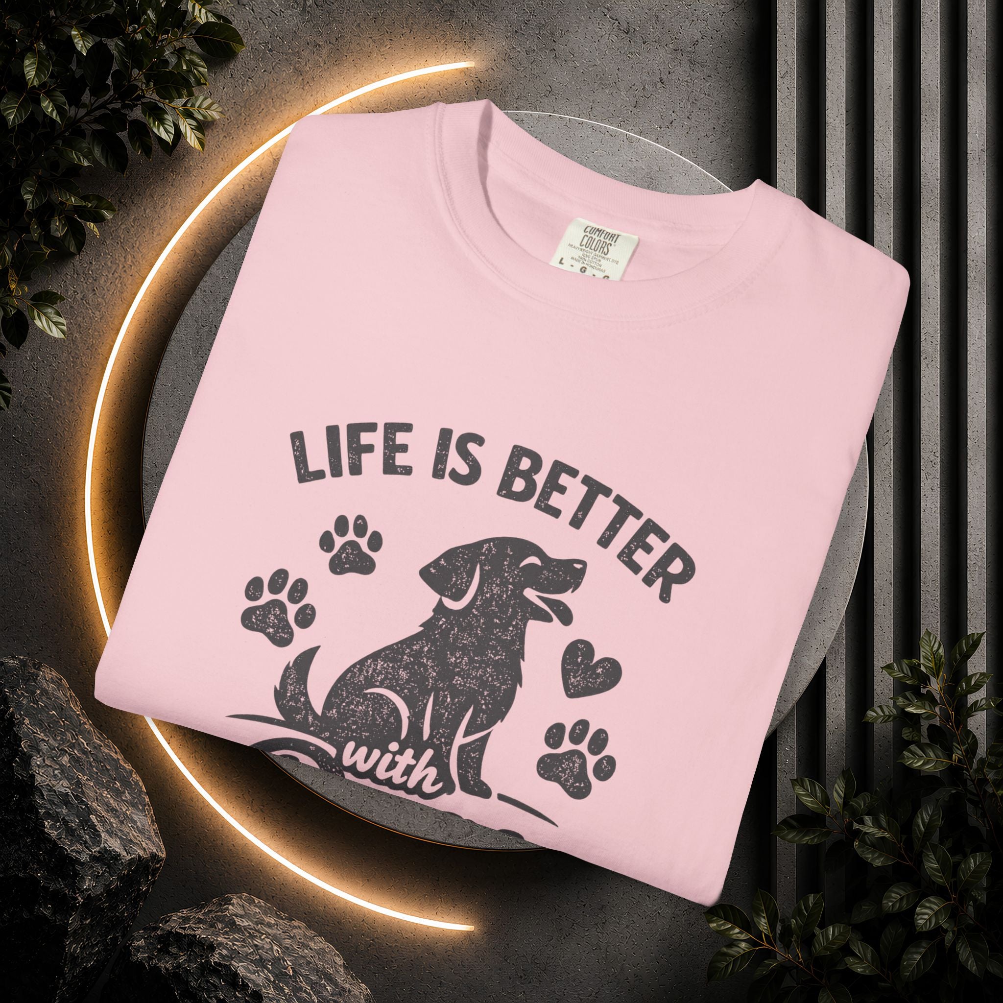 Life Is Better with Dogs T-Shirt