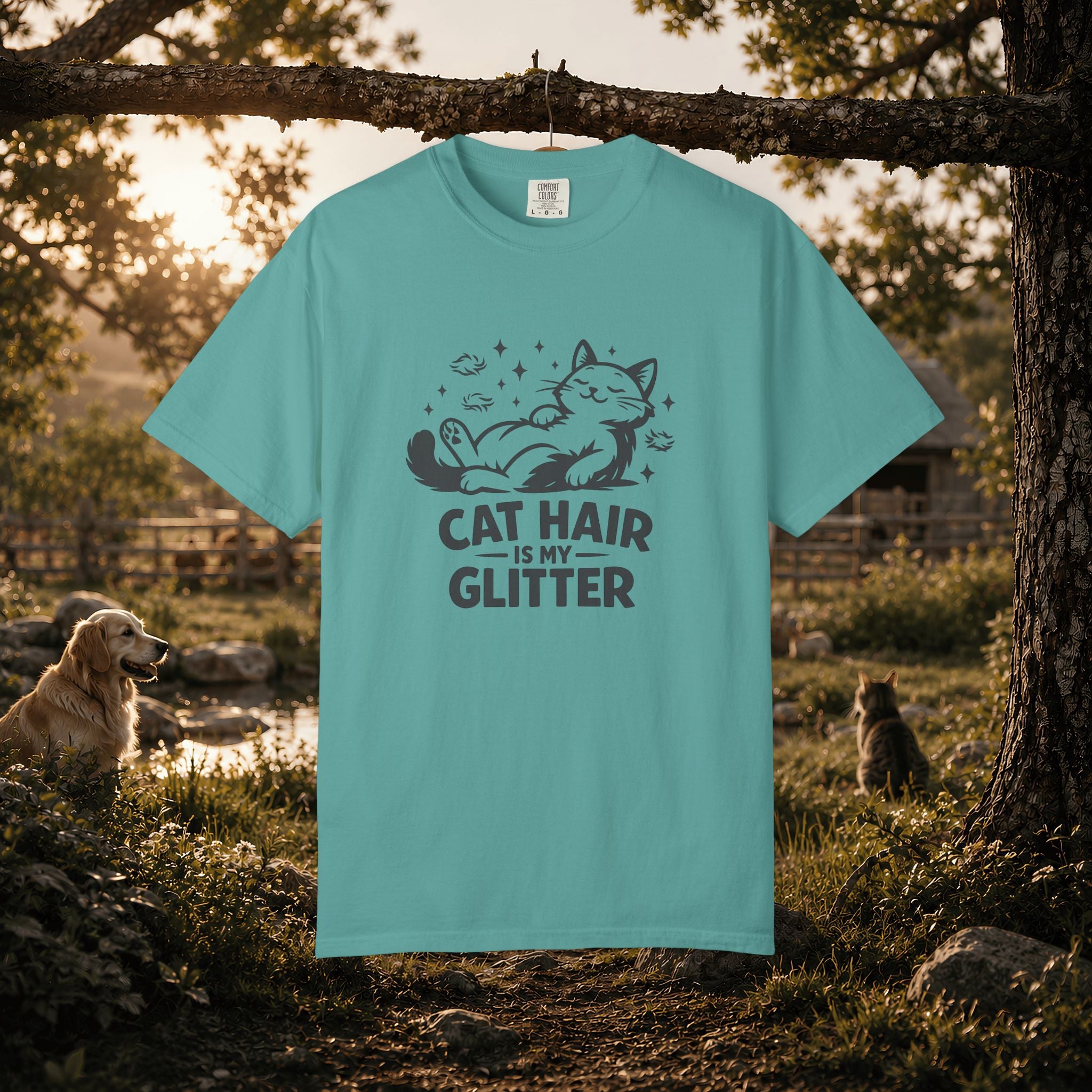 Cat Hair Is My Glitter T-Shirt