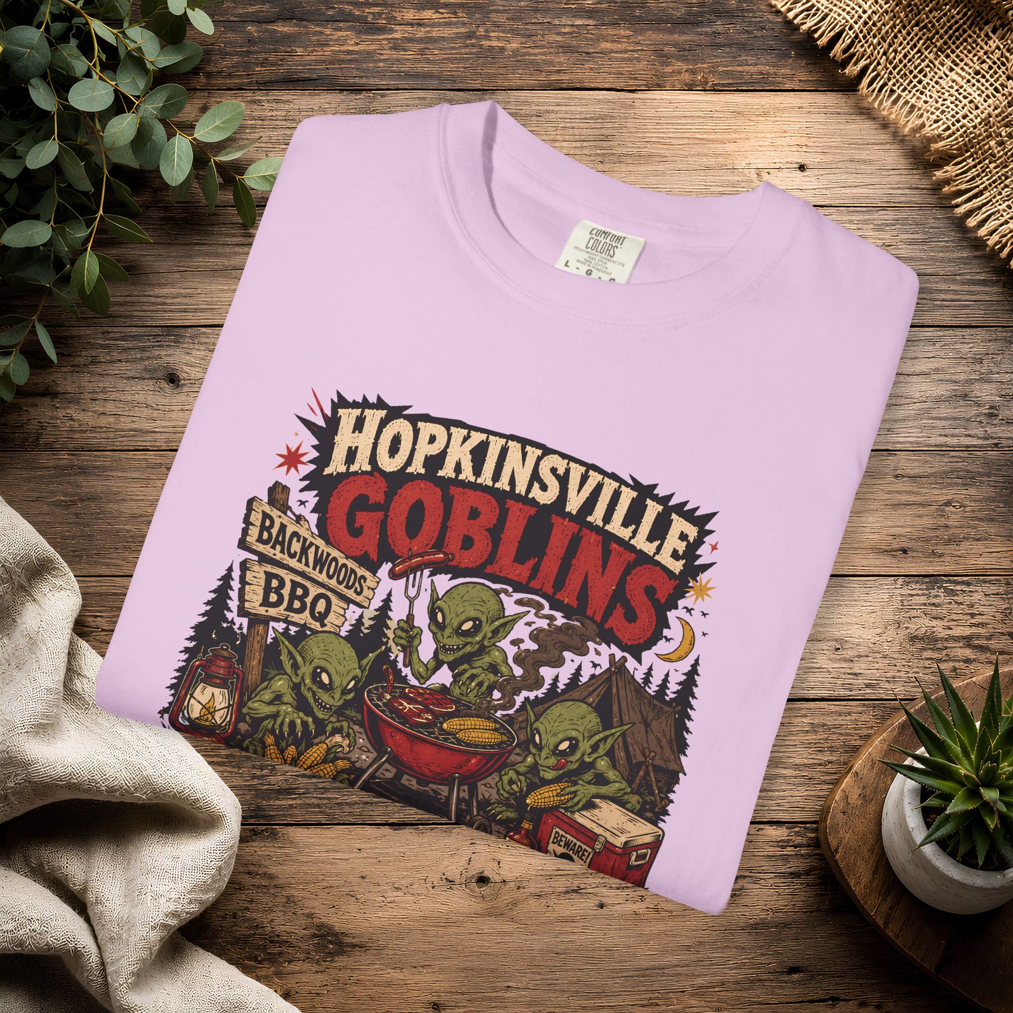 Hopkinsville Goblins Cookout T-Shirt — Funny BBQ Festival Tee