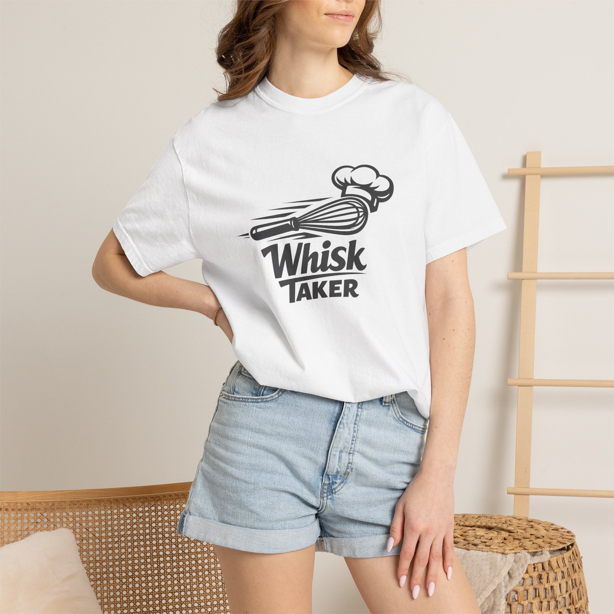Whisk Taker T-Shirt — Funny Chef Baking Tee