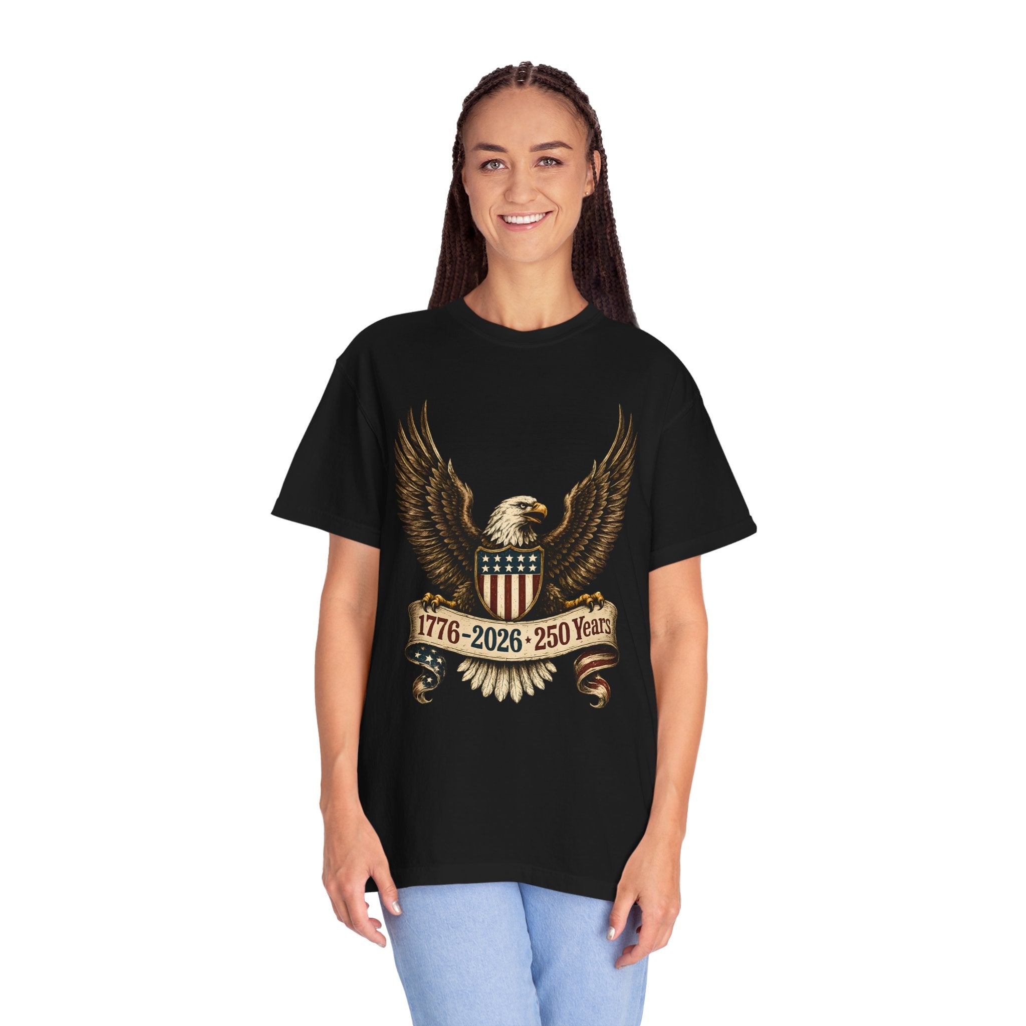 American Eagle 1776-2026 250 Years T-shirt | Patriotic Independence Tee