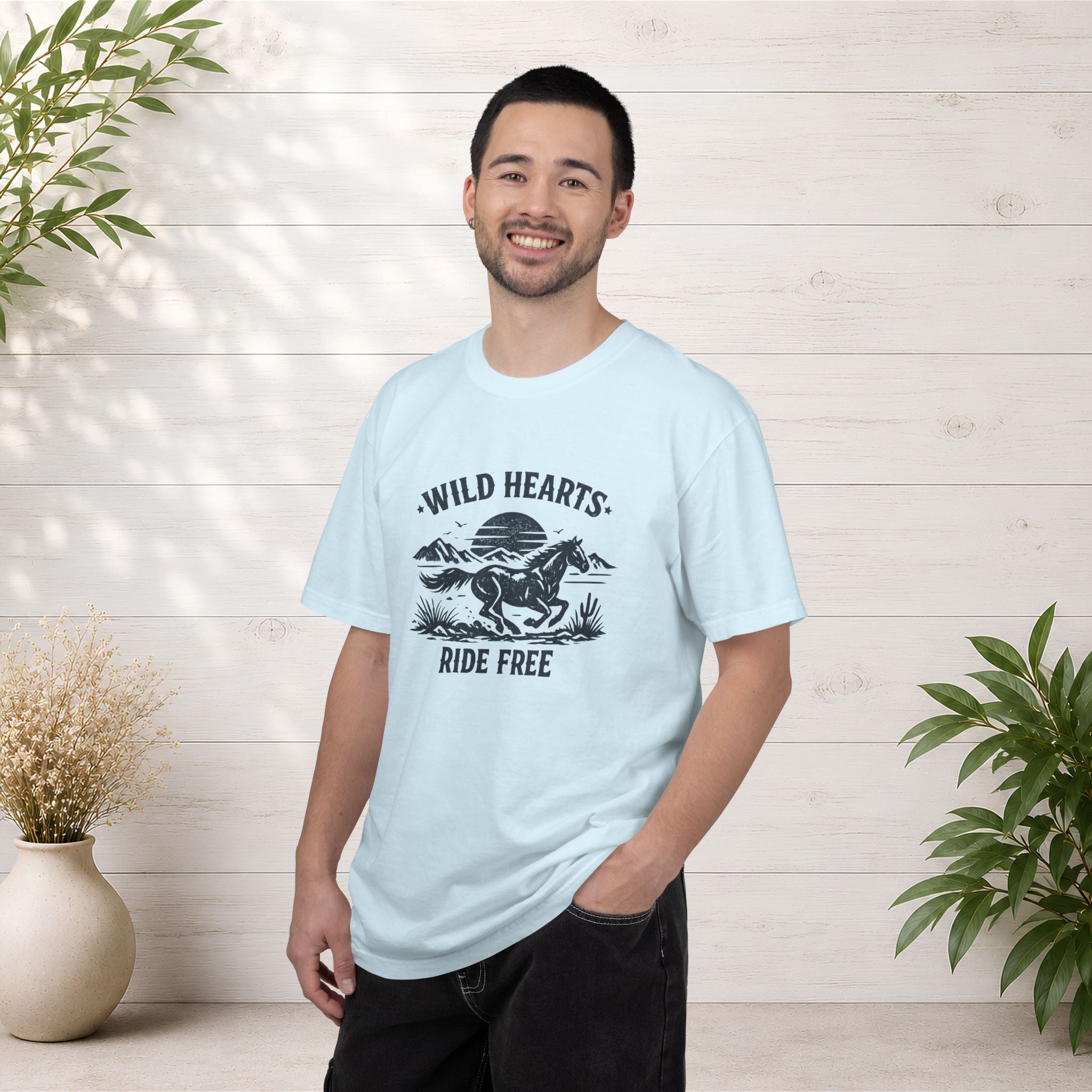 Wild Hearts Ride Free T-Shirt – Vintage Horseback Adventure Tee