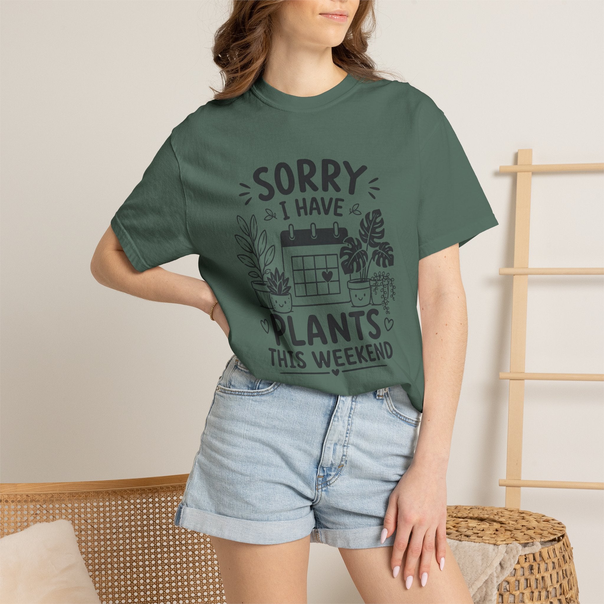 Sorry I Have Plants This Weekend T-Shirt — Funny Plant Lover Tee