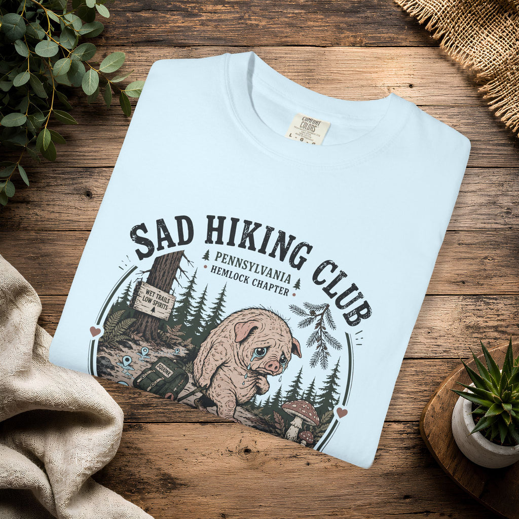 Squonk Sad Hiking Club T-Shirt — Vintage Mountain Camping Tee