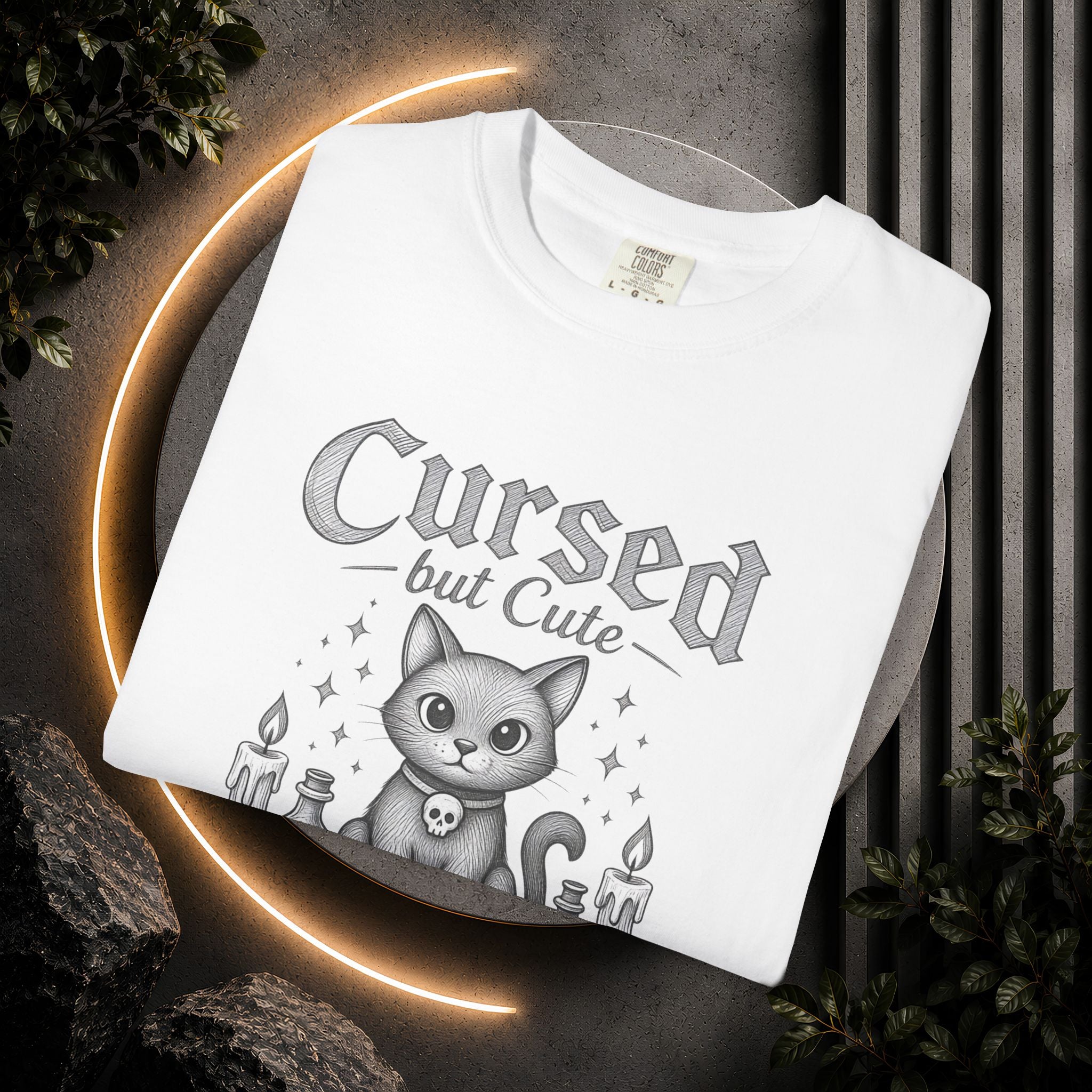 Cursed But Cute Cat T-Shirt