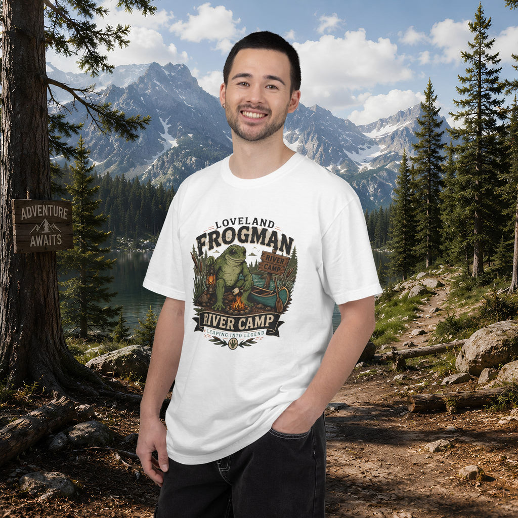 Loveland Frogman River Camp T-Shirt — Outdoor Graphic Tee