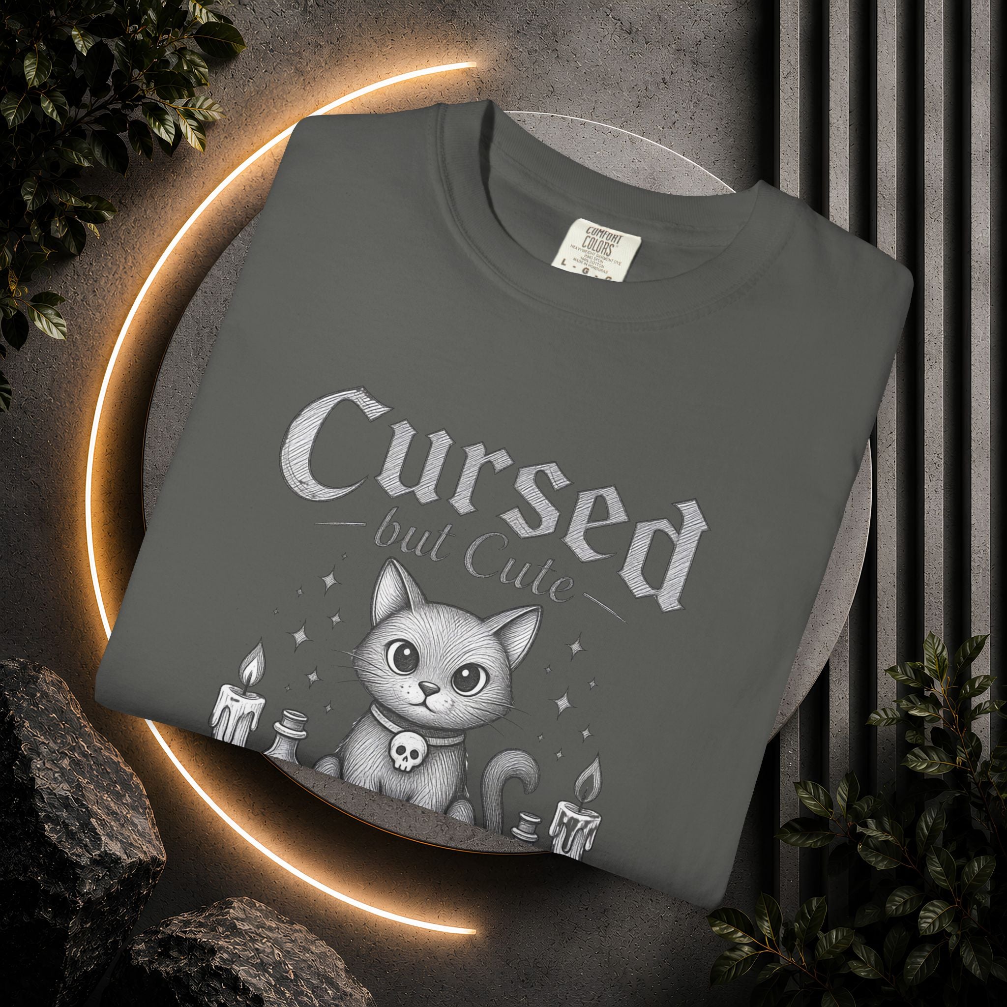 Cursed But Cute Cat T-Shirt