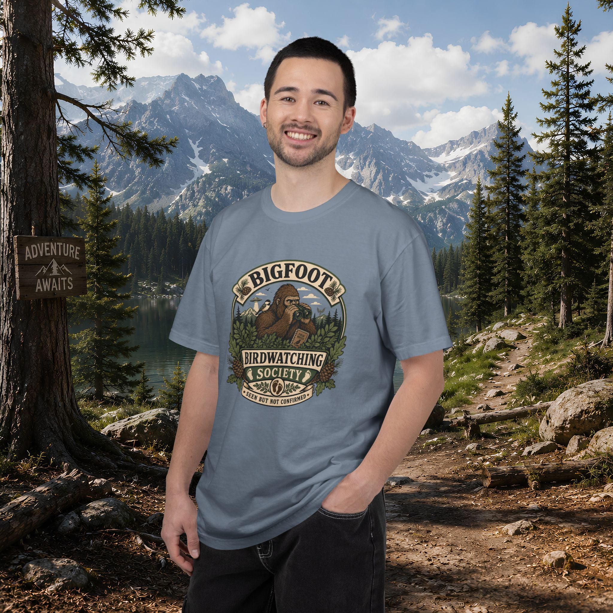 Bigfoot Birdwatching Society T-Shirt