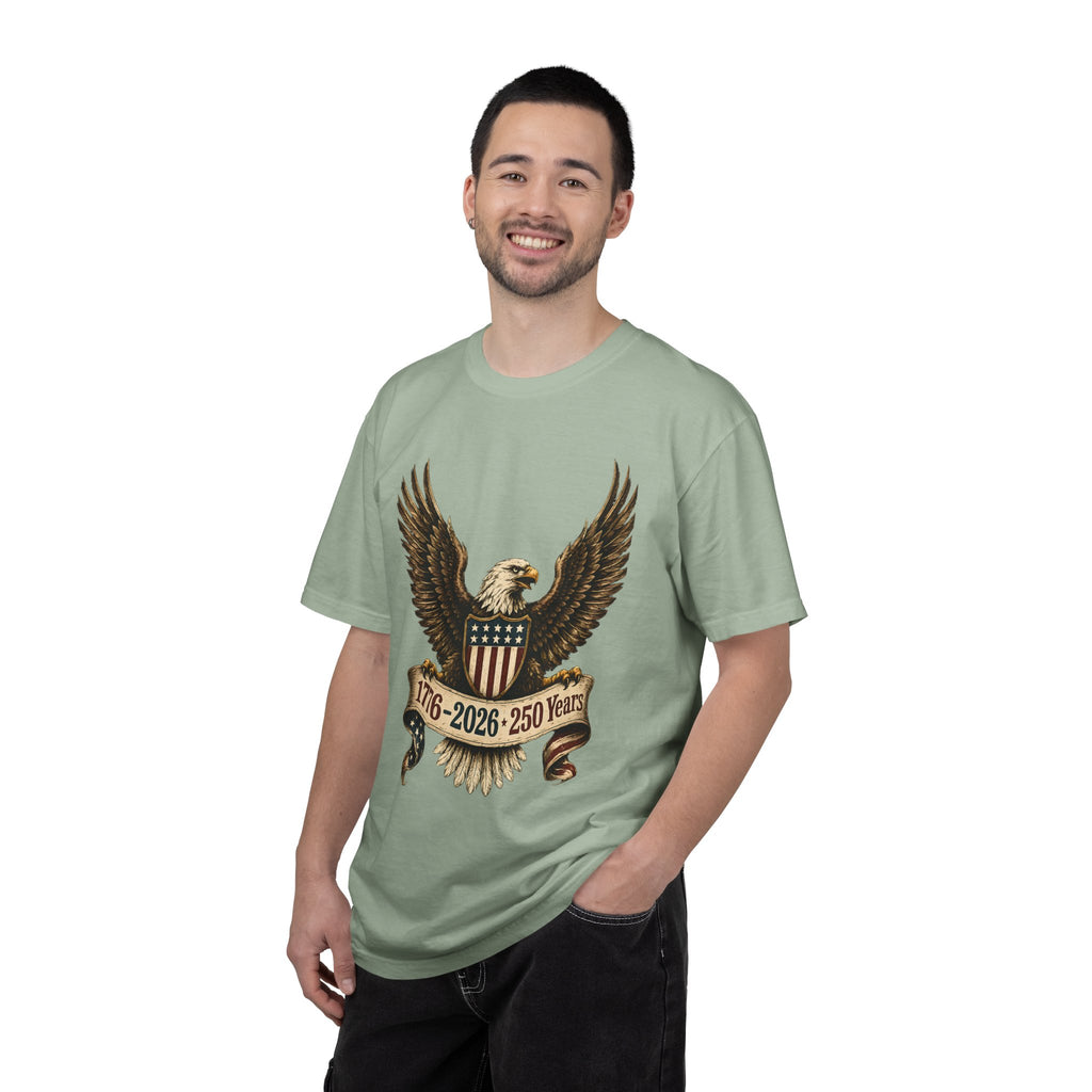 American Eagle 1776-2026 250 Years T-shirt | Patriotic Independence Tee