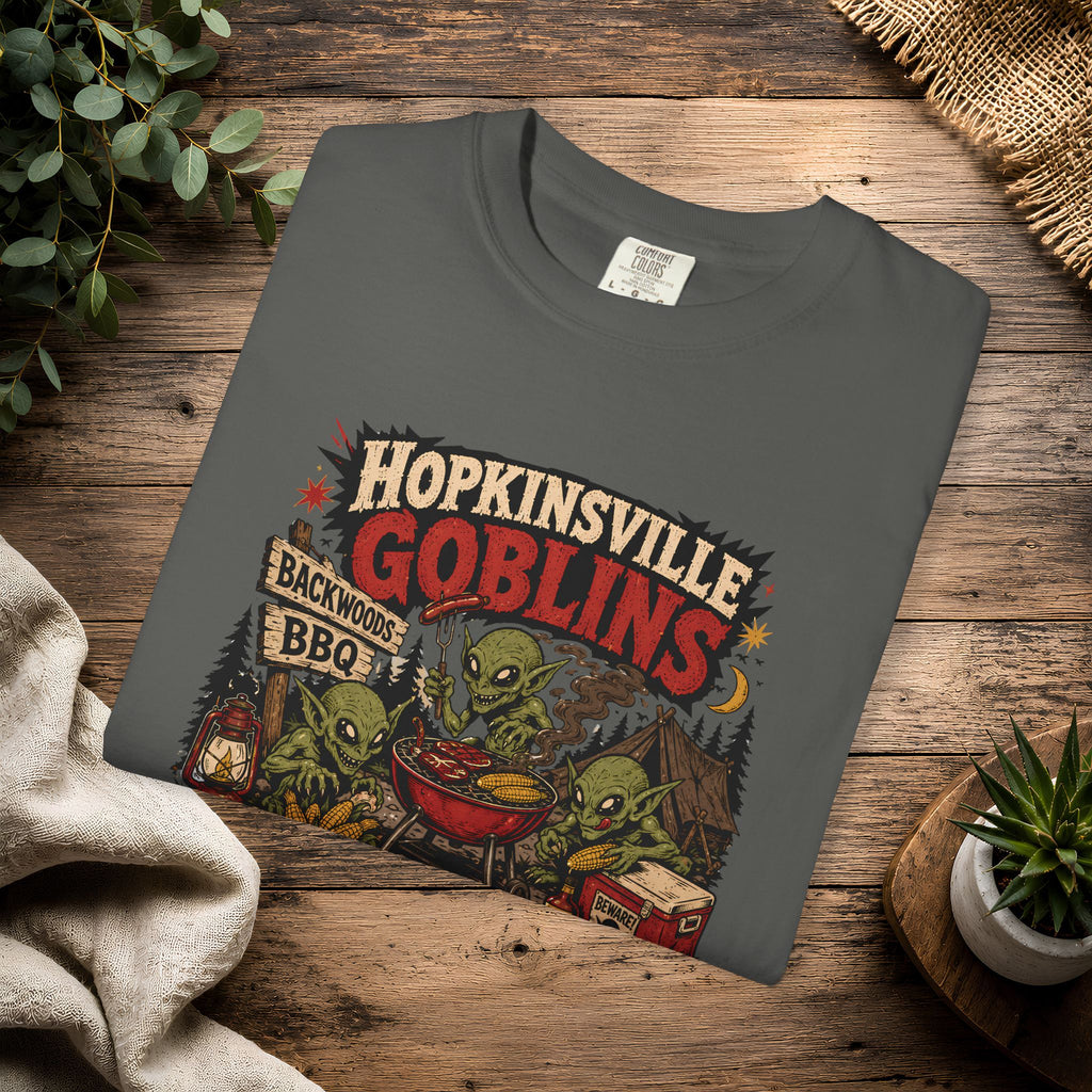 Hopkinsville Goblins Cookout T-Shirt — Funny BBQ Festival Tee