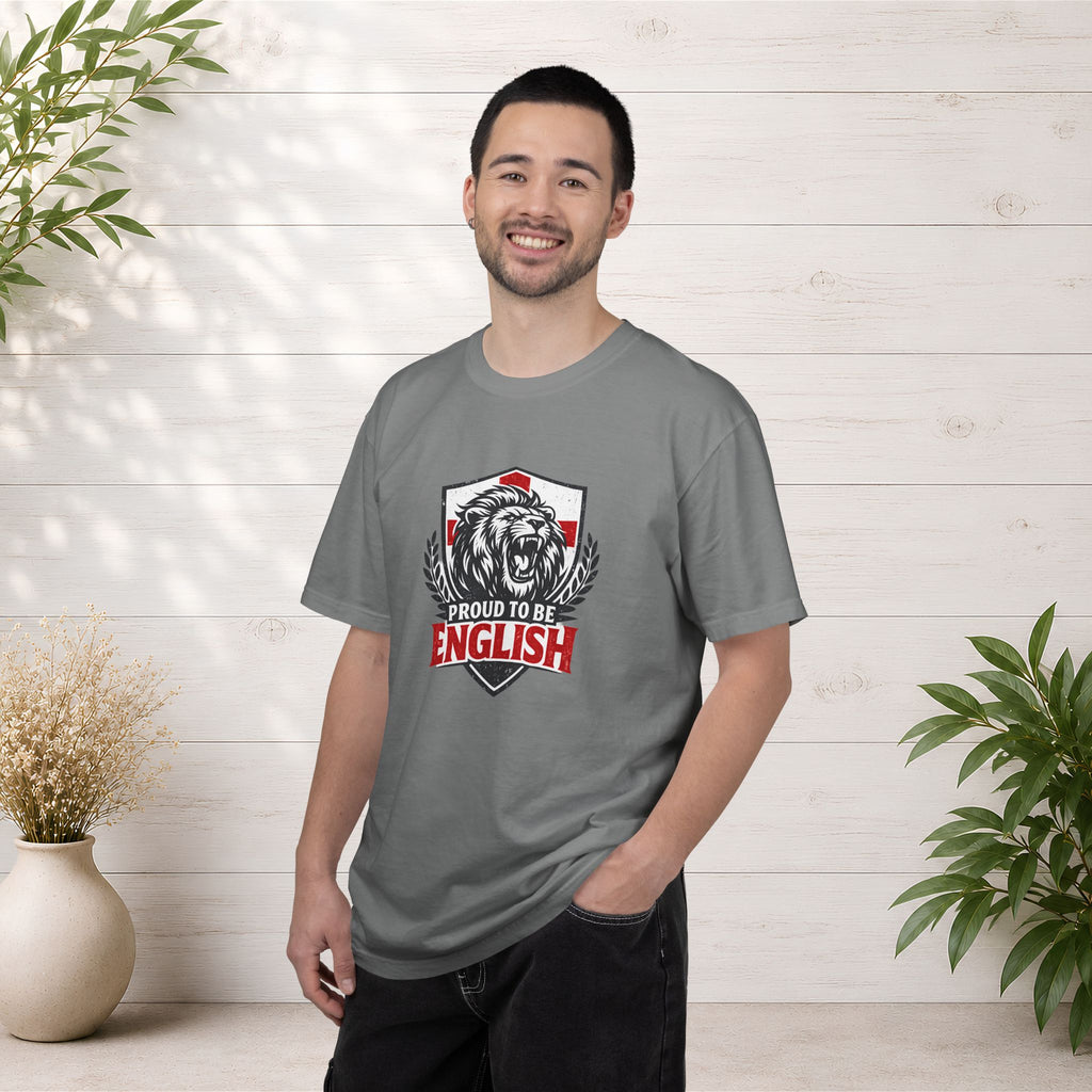 Proud to Be English T-Shirt — Lion Crest Tee