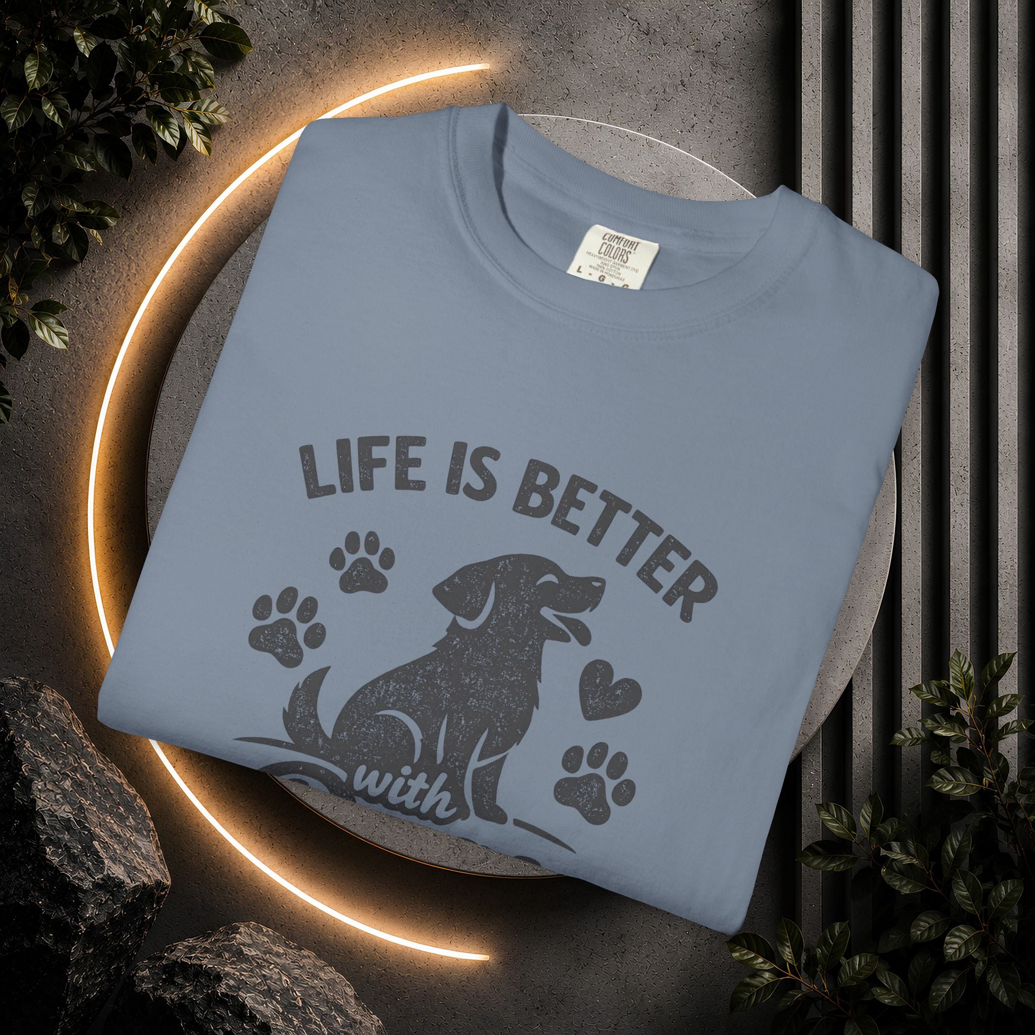 Life Is Better with Dogs T-Shirt