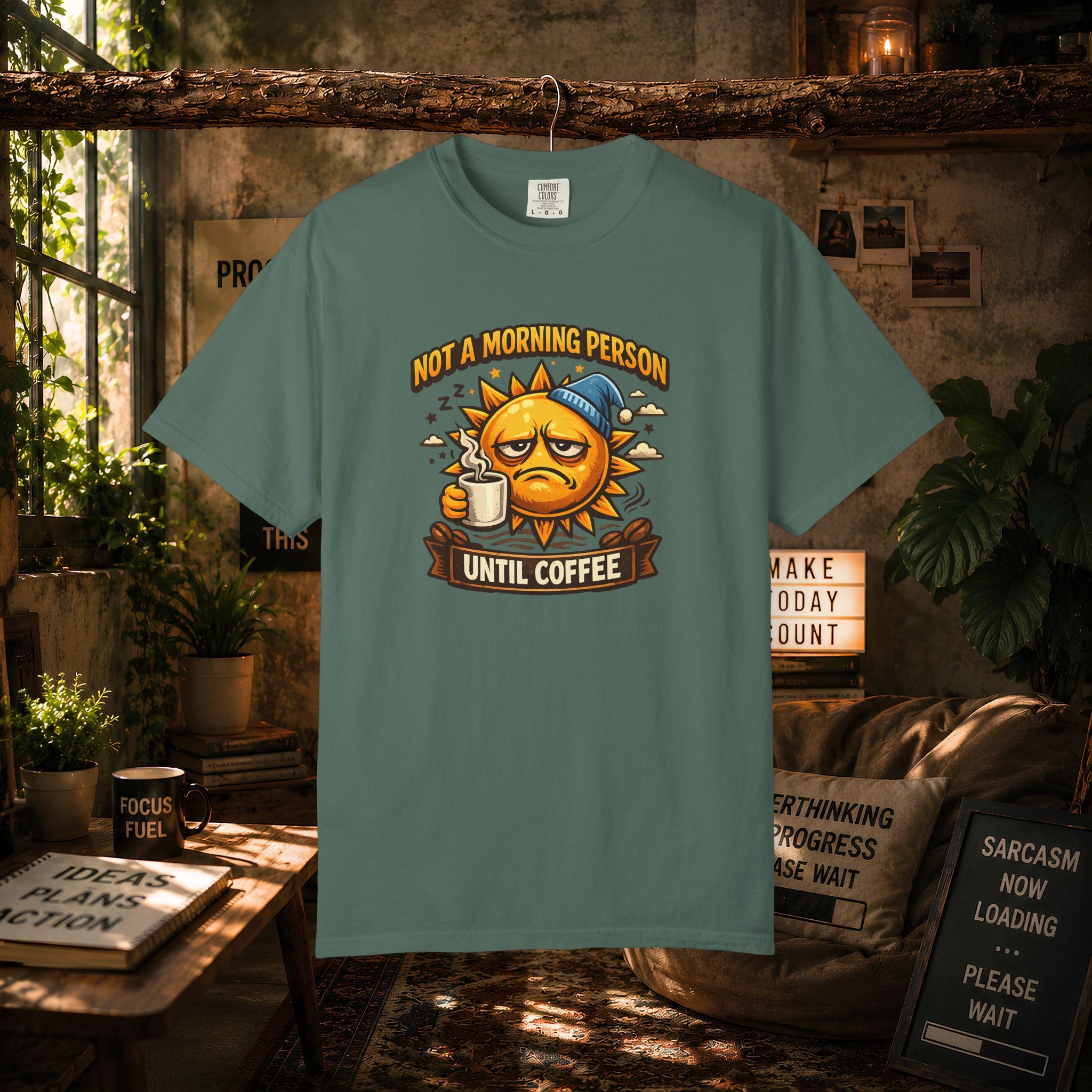 Not a Morning Person Until Coffee T-Shirt