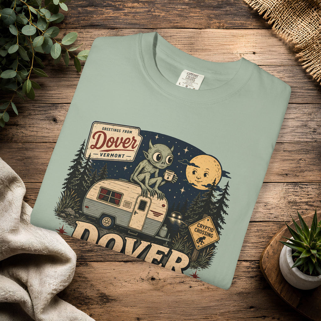 Dover Demon Midnight Camper T-Shirt — Vintage RV Camping Tee