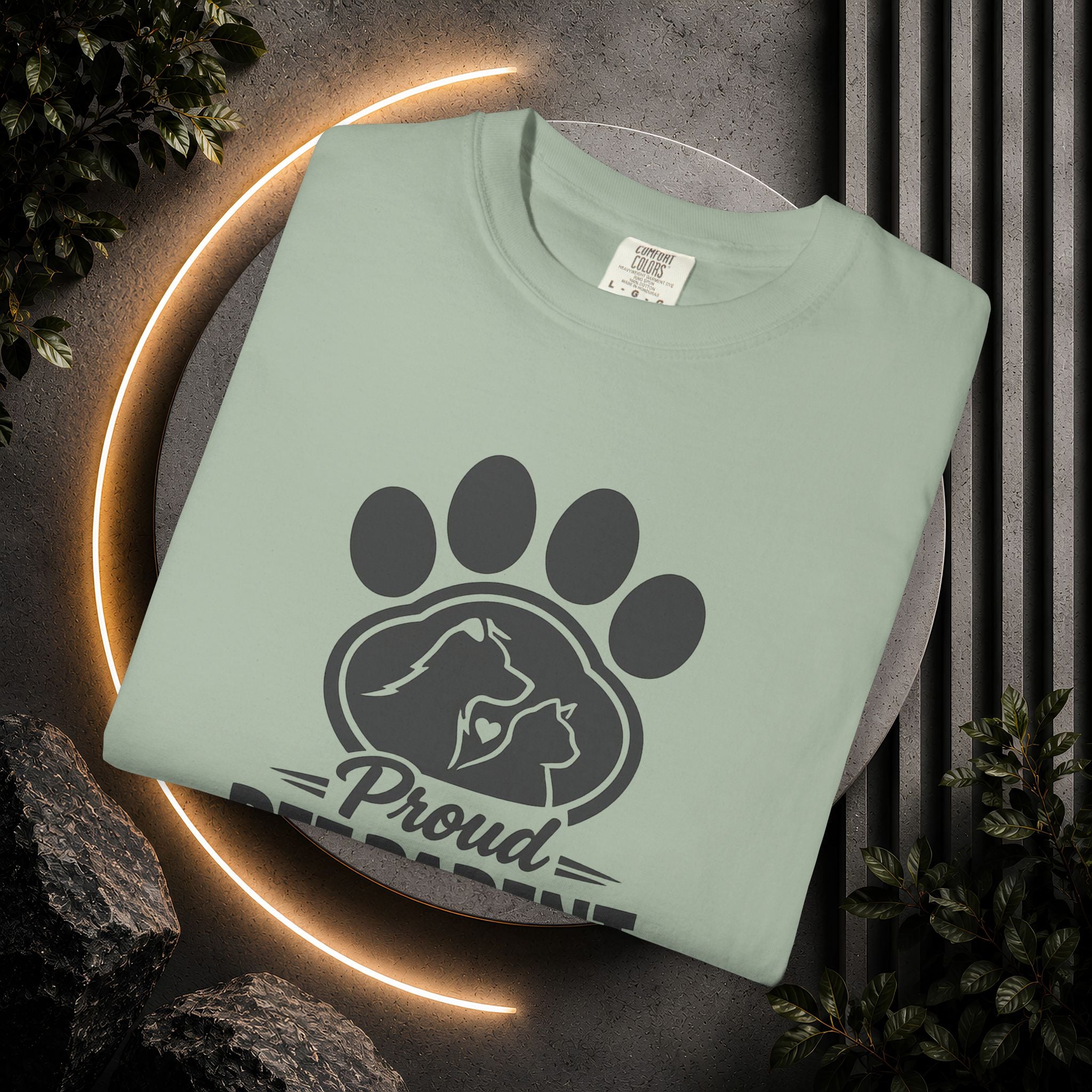 Proud Pet Parent T-Shirt — Paw Print Dog & Cat Shirt for Animal Lovers