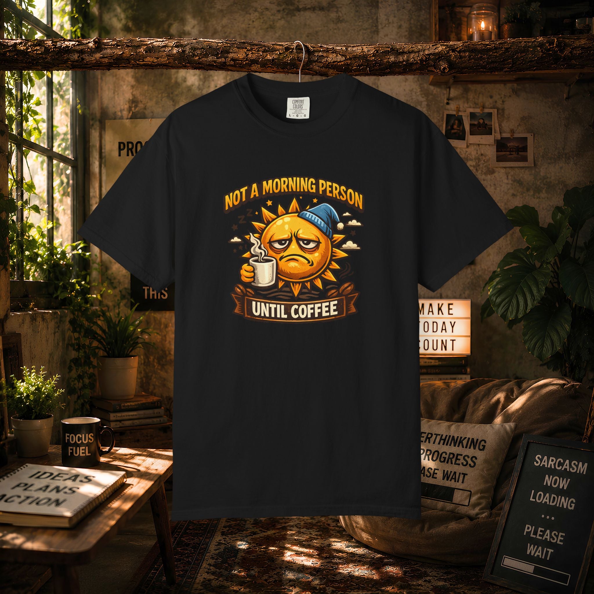 Not a Morning Person Until Coffee T-Shirt