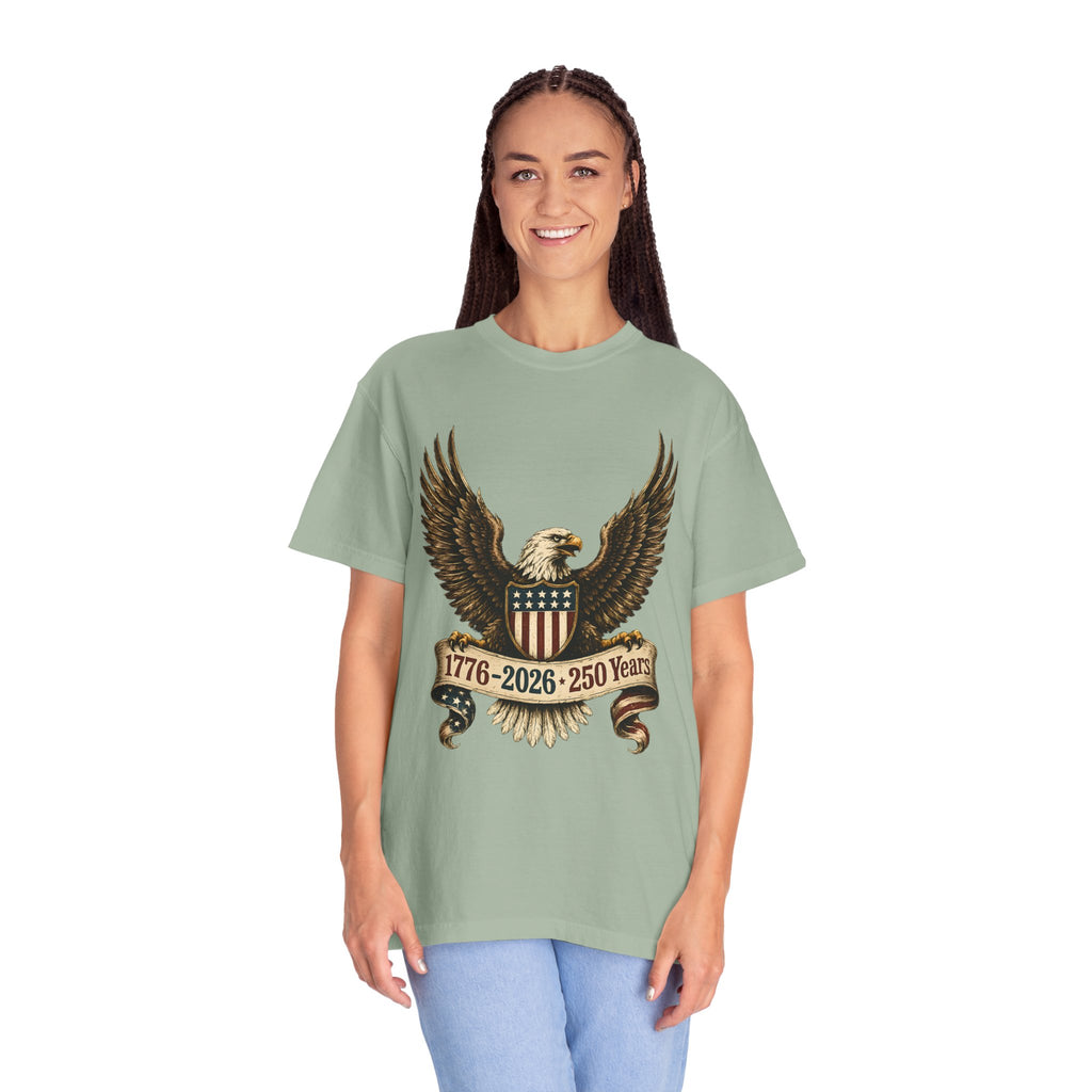 American Eagle 1776-2026 250 Years T-shirt | Patriotic Independence Tee