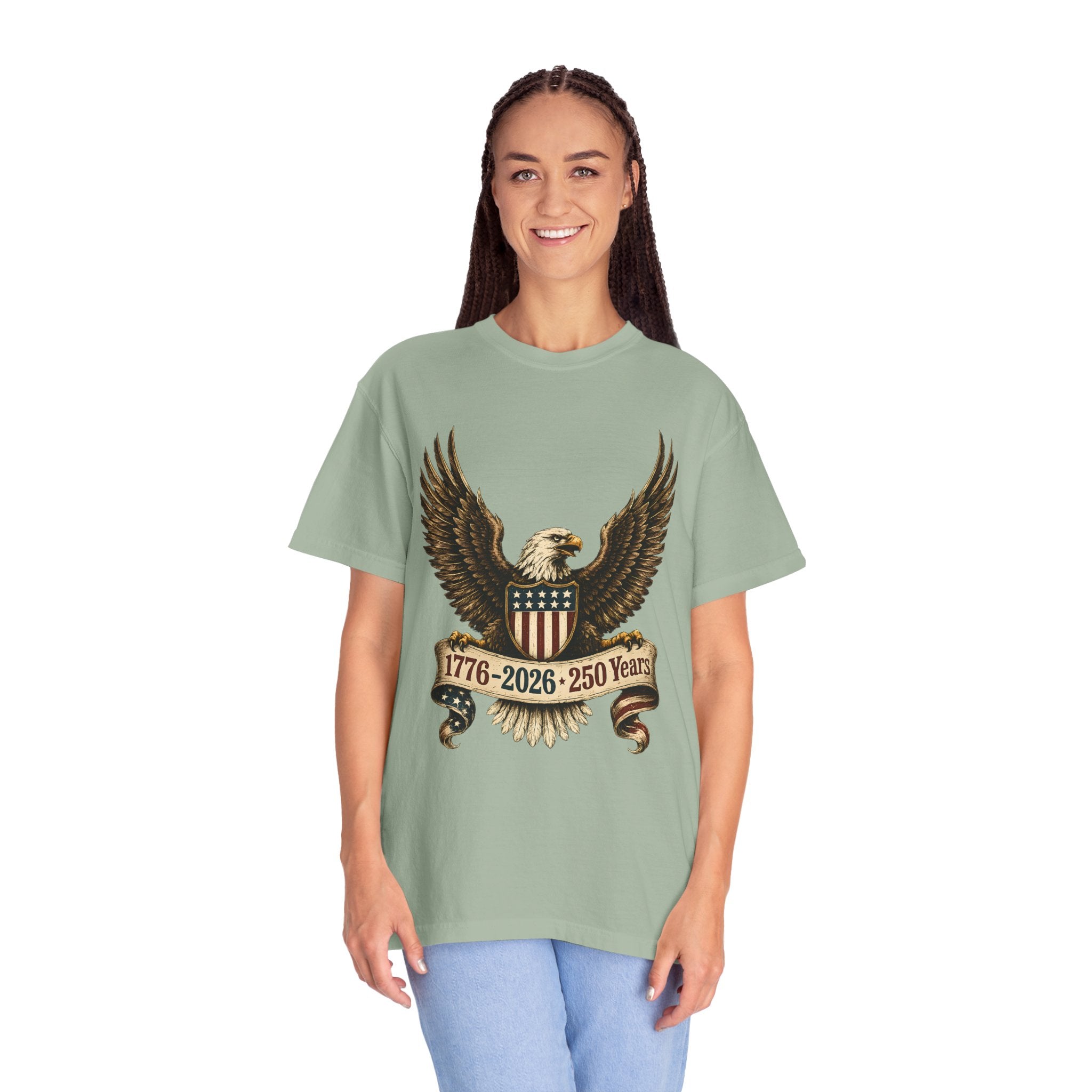 American Eagle 1776-2026 250 Years T-shirt | Patriotic Independence Tee