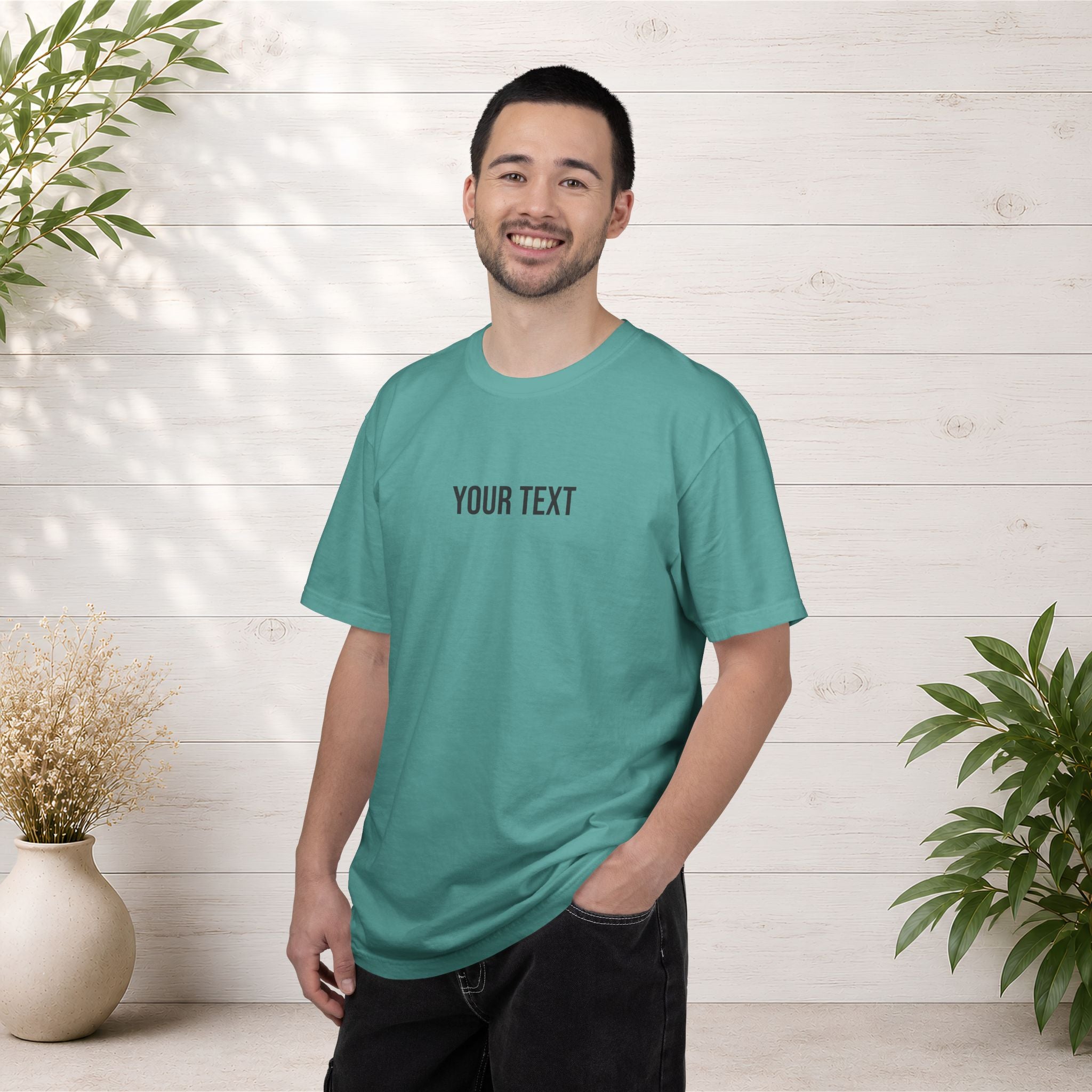 Custom Text T-Shirt — Personalized Text Tee