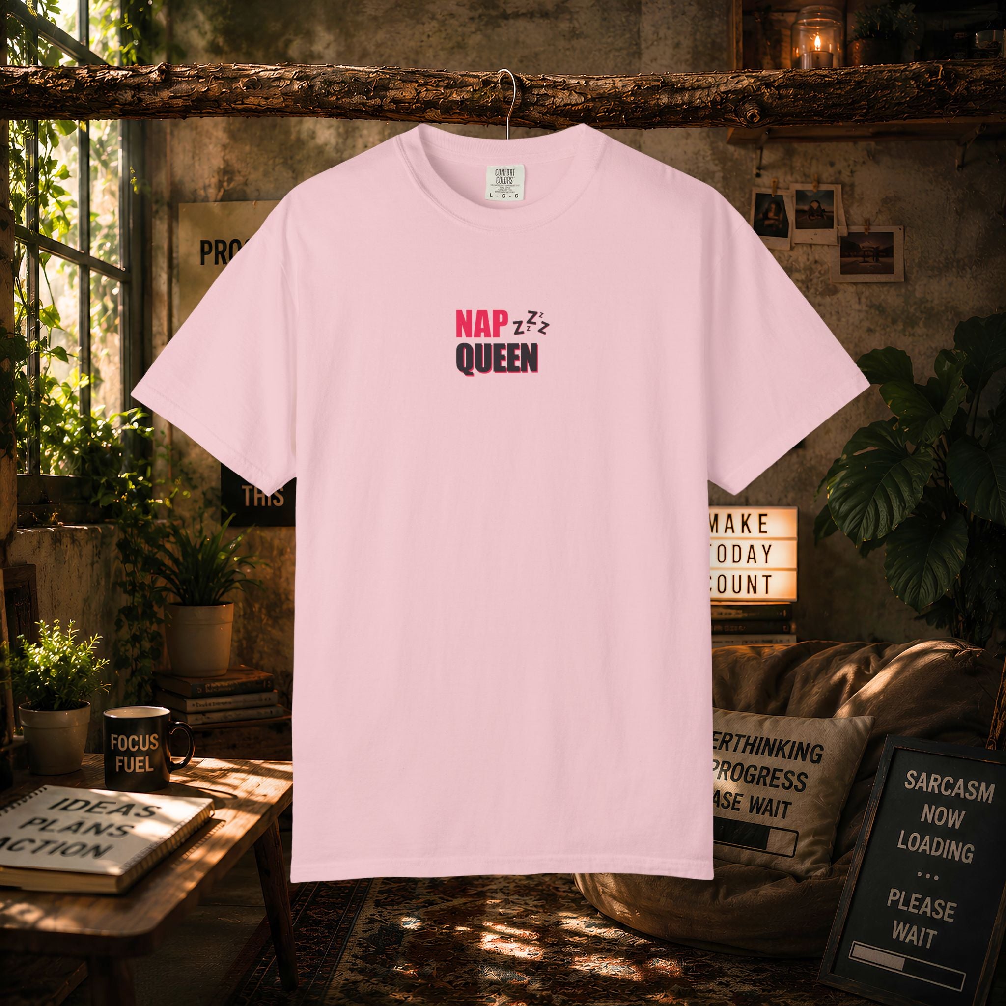 Nap Queen T-Shirt — Funny Sleepy Graphic Tee