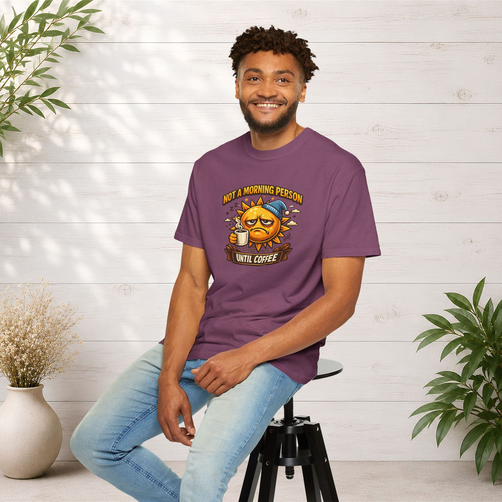 Not a Morning Person Until Coffee T-Shirt