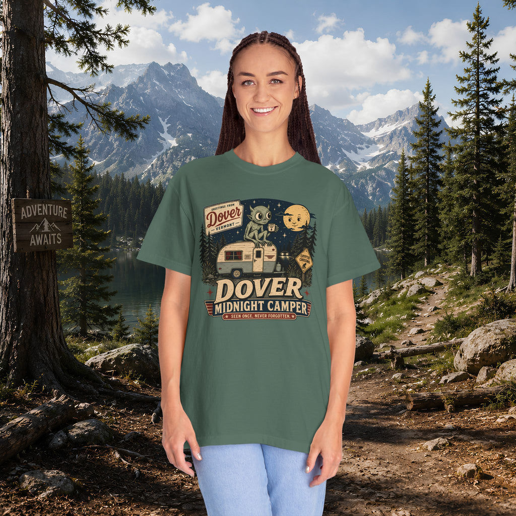 Dover Demon Midnight Camper T-Shirt — Vintage RV Camping Tee