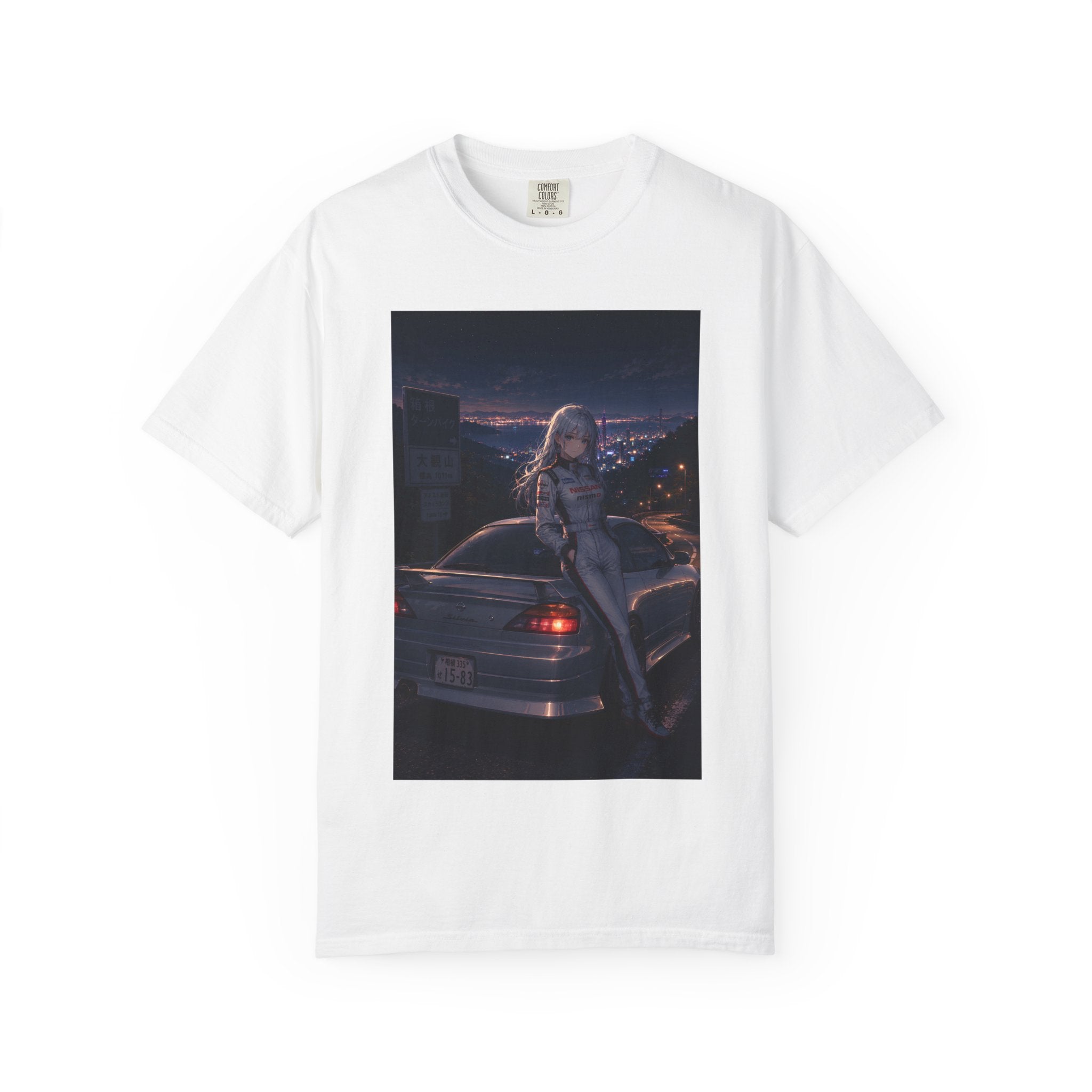 Hakone Night Drive Anime T-shirt | Retro JDM Street Racer Anime