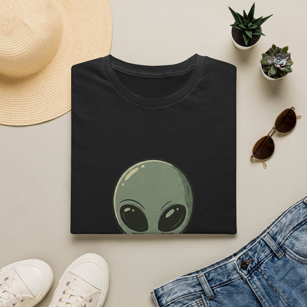 Alien Head This Is My Human Costume T-Shirt | Funny Extraterrestrial Design