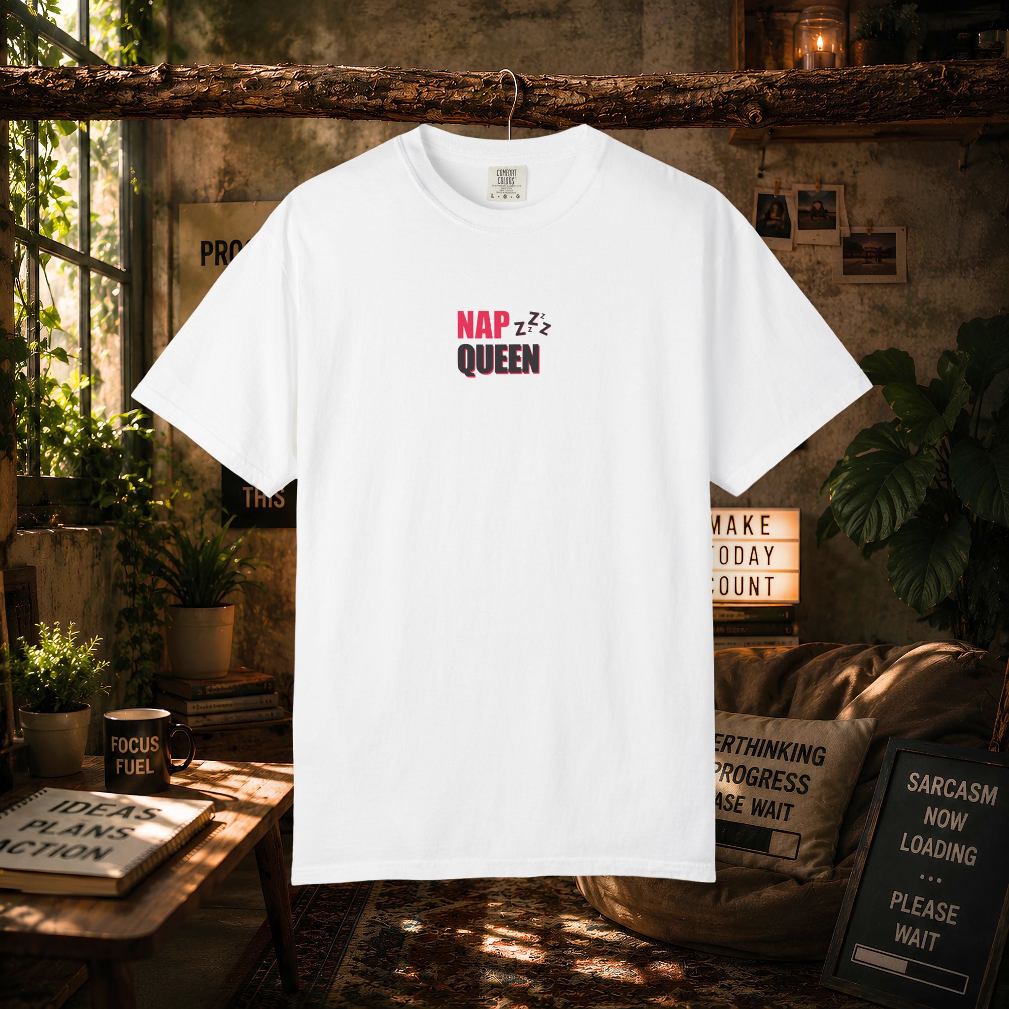 Nap Queen T-Shirt — Funny Sleepy Graphic Tee