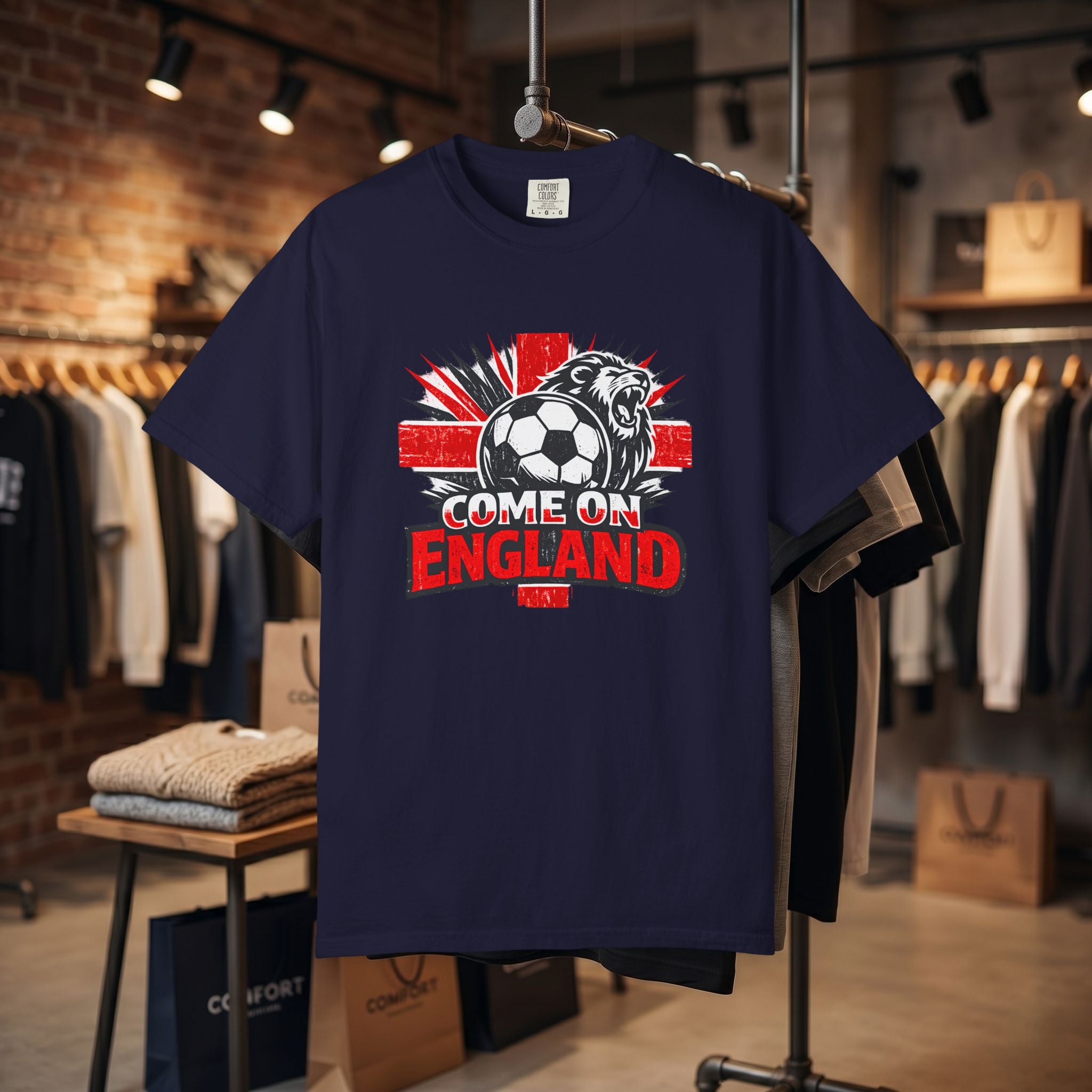 Come On England Soccer T-Shirt